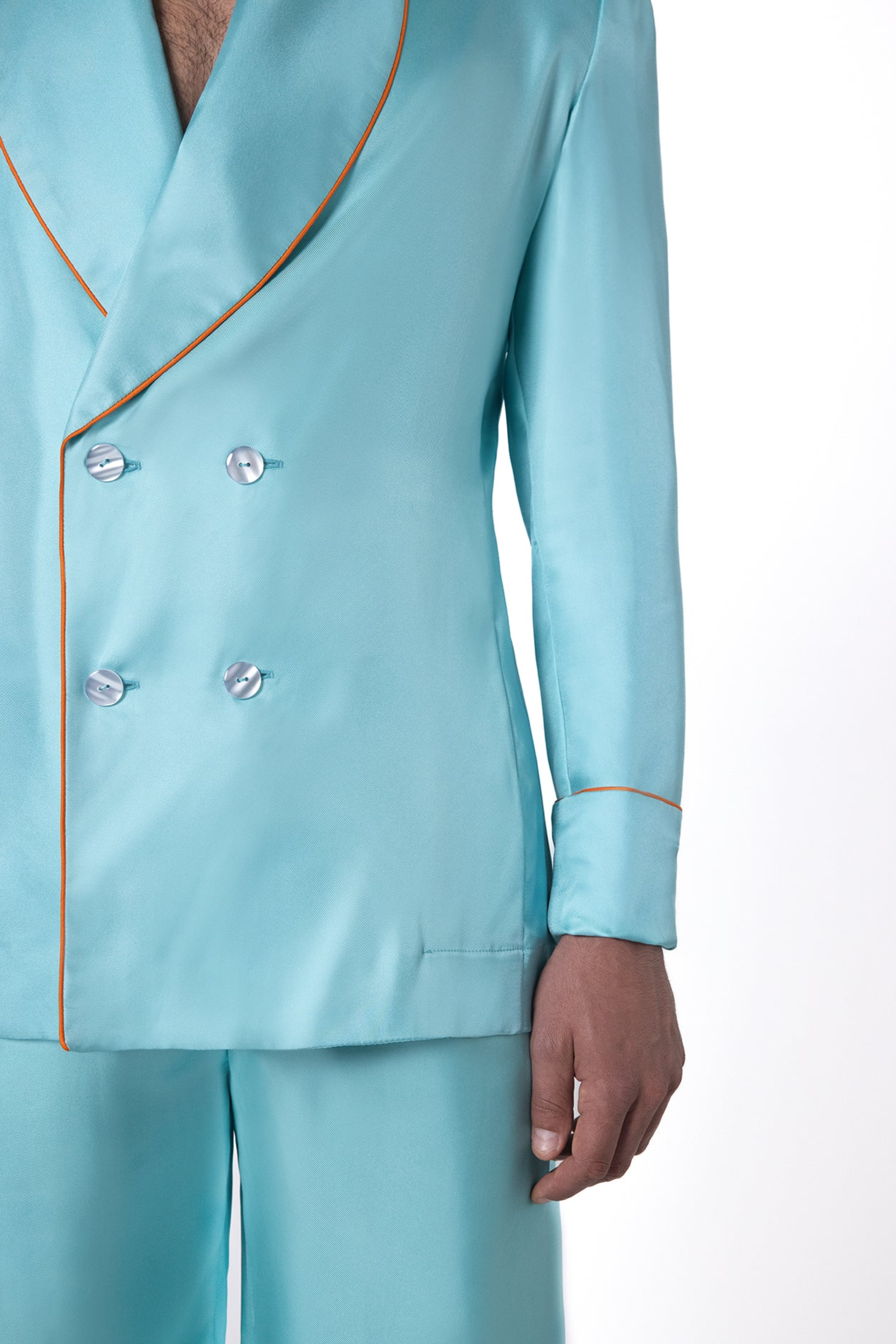 Maldives Sea Dive Men’s Double-Breasted Jacket