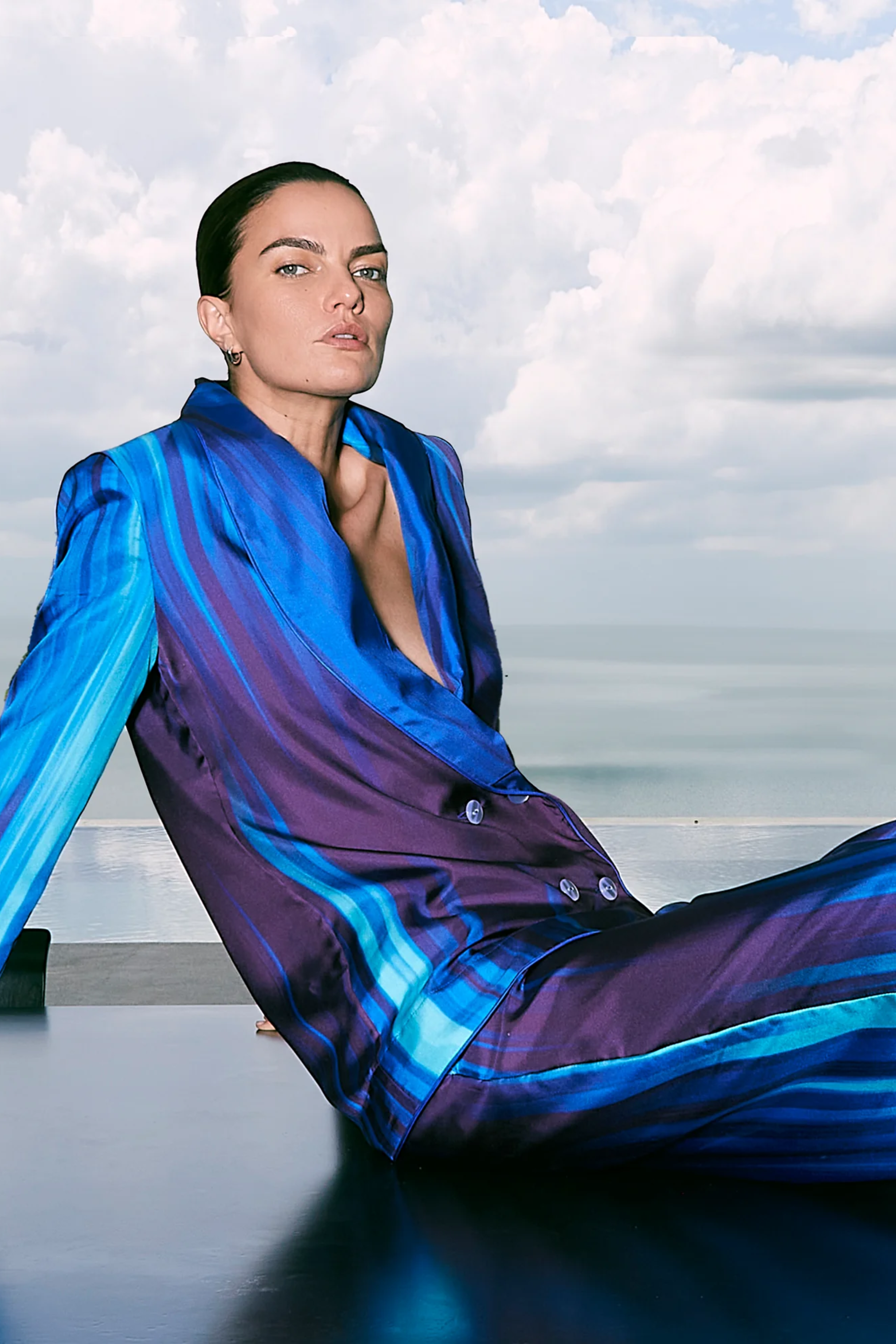 Mykonos Bliss Women’s Double-Breasted Jacket
