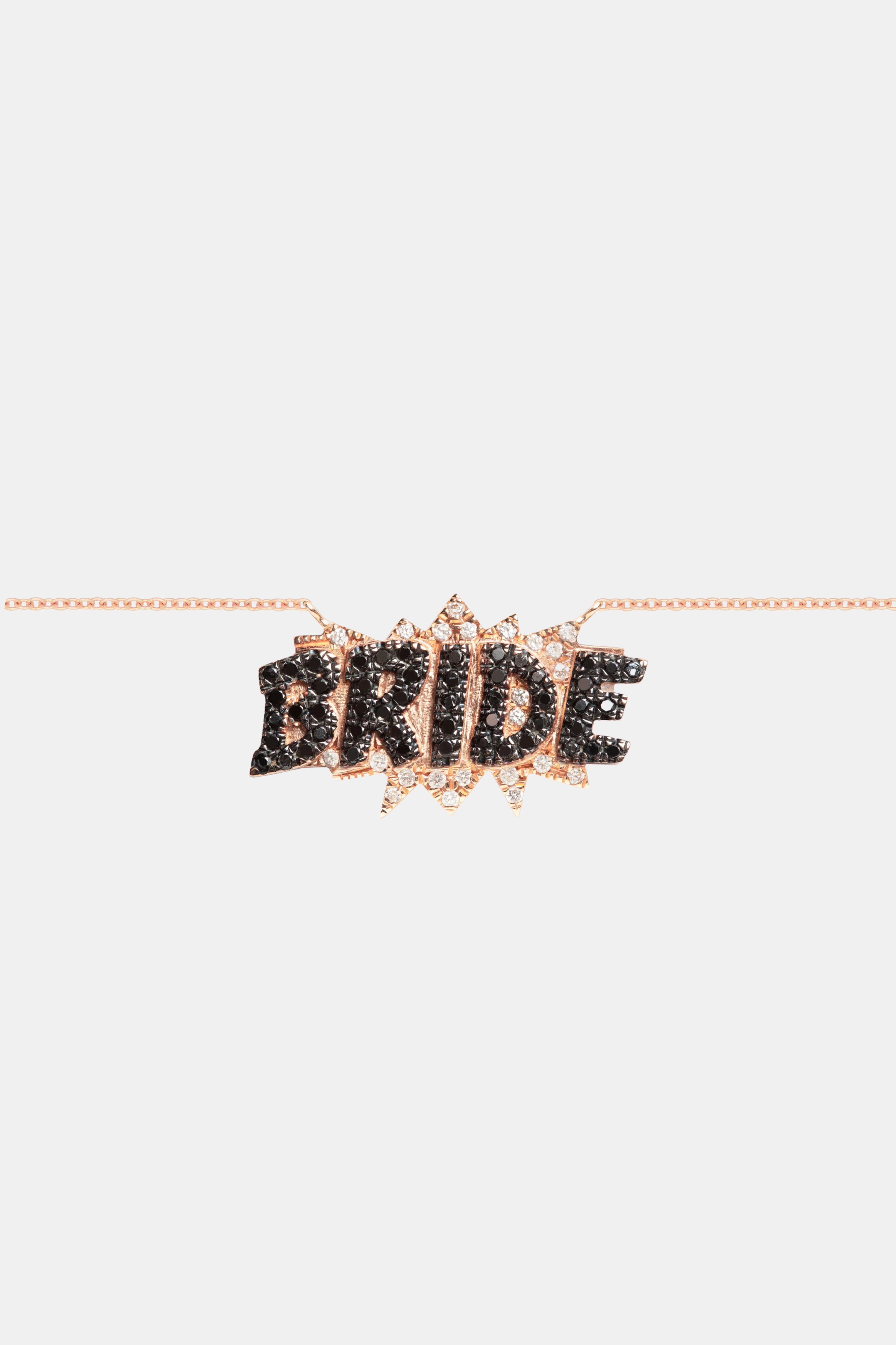 The Alexandera Bride Necklace Black