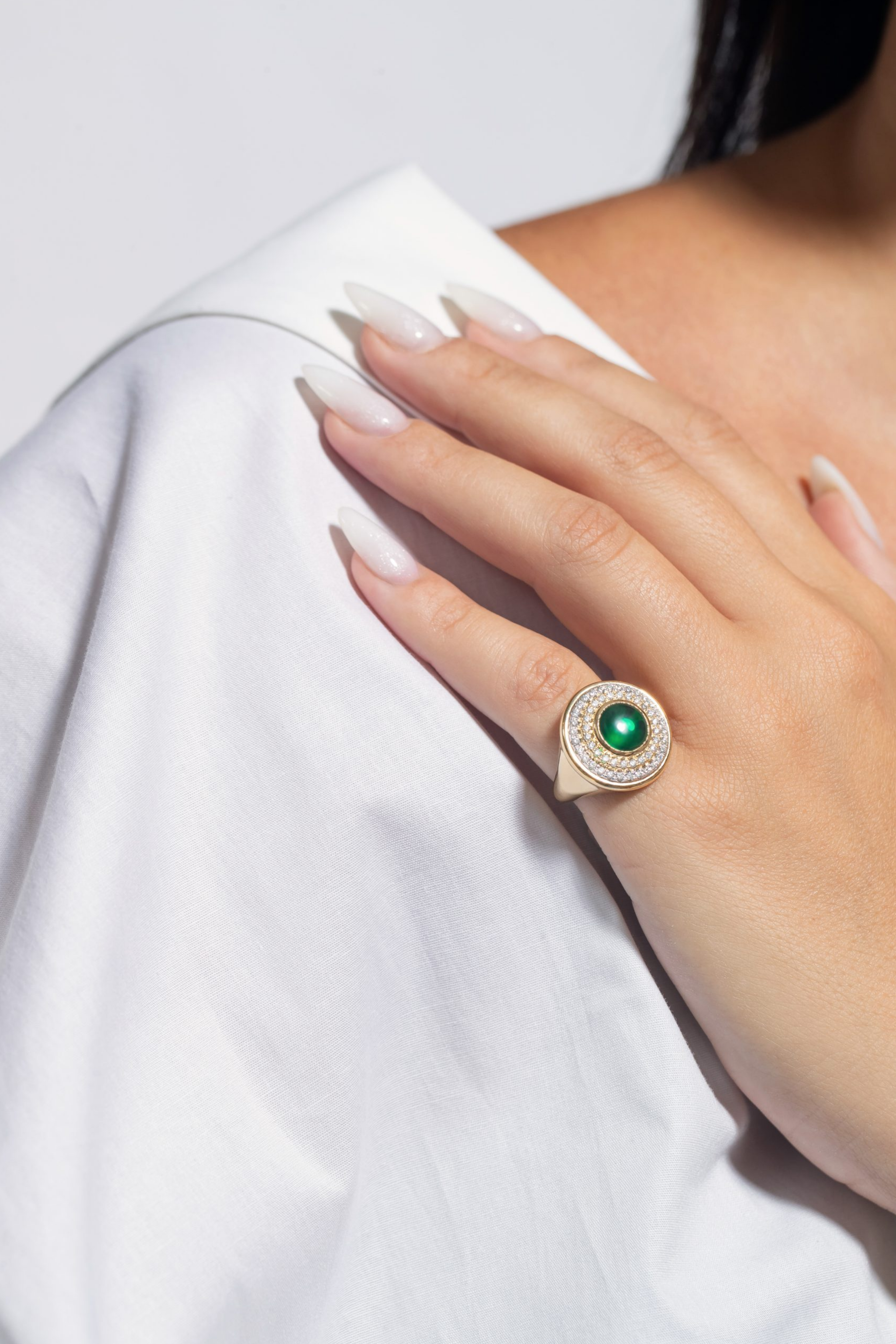 Mimette Double Diamond Ring