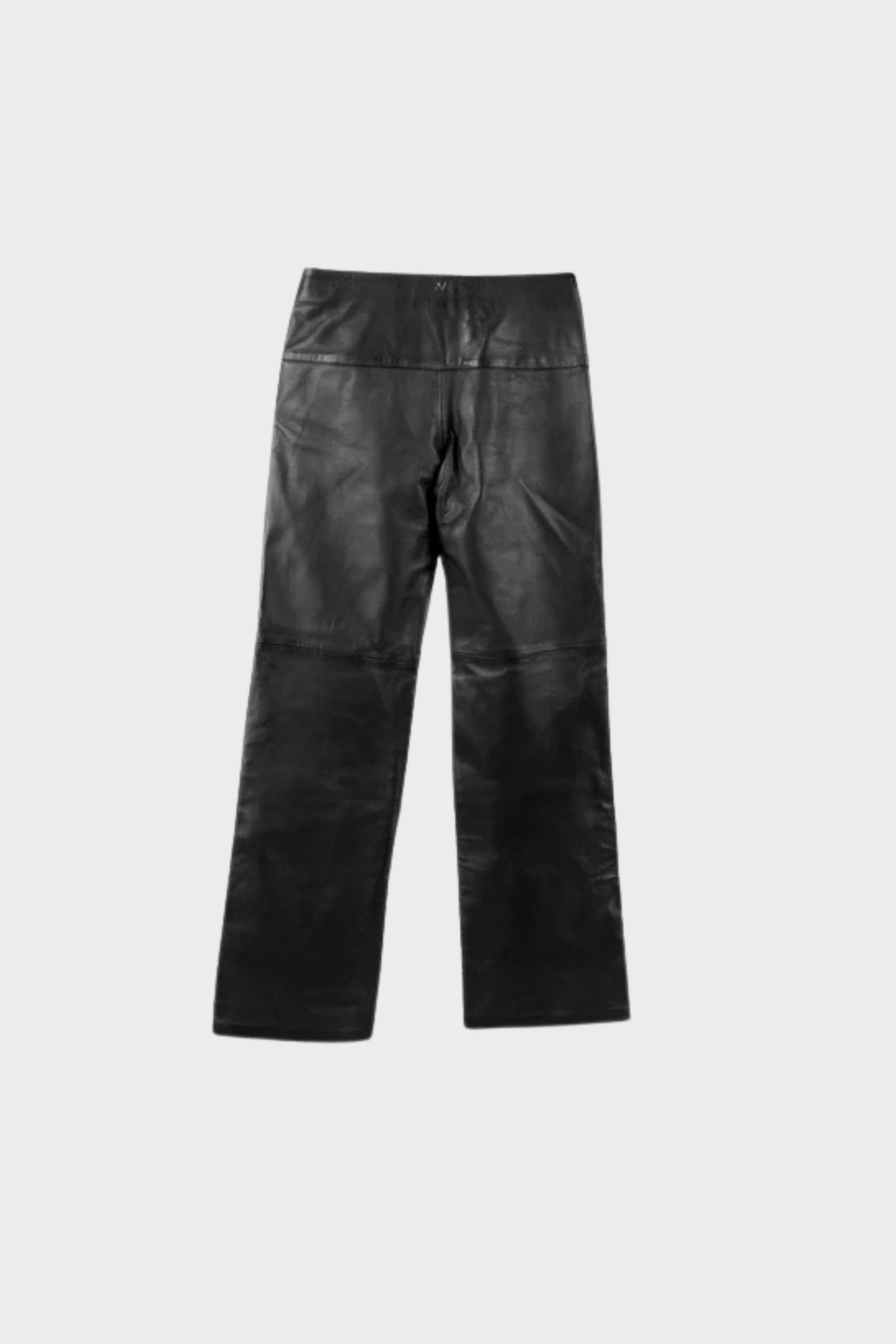 Jason Leather Pants Black