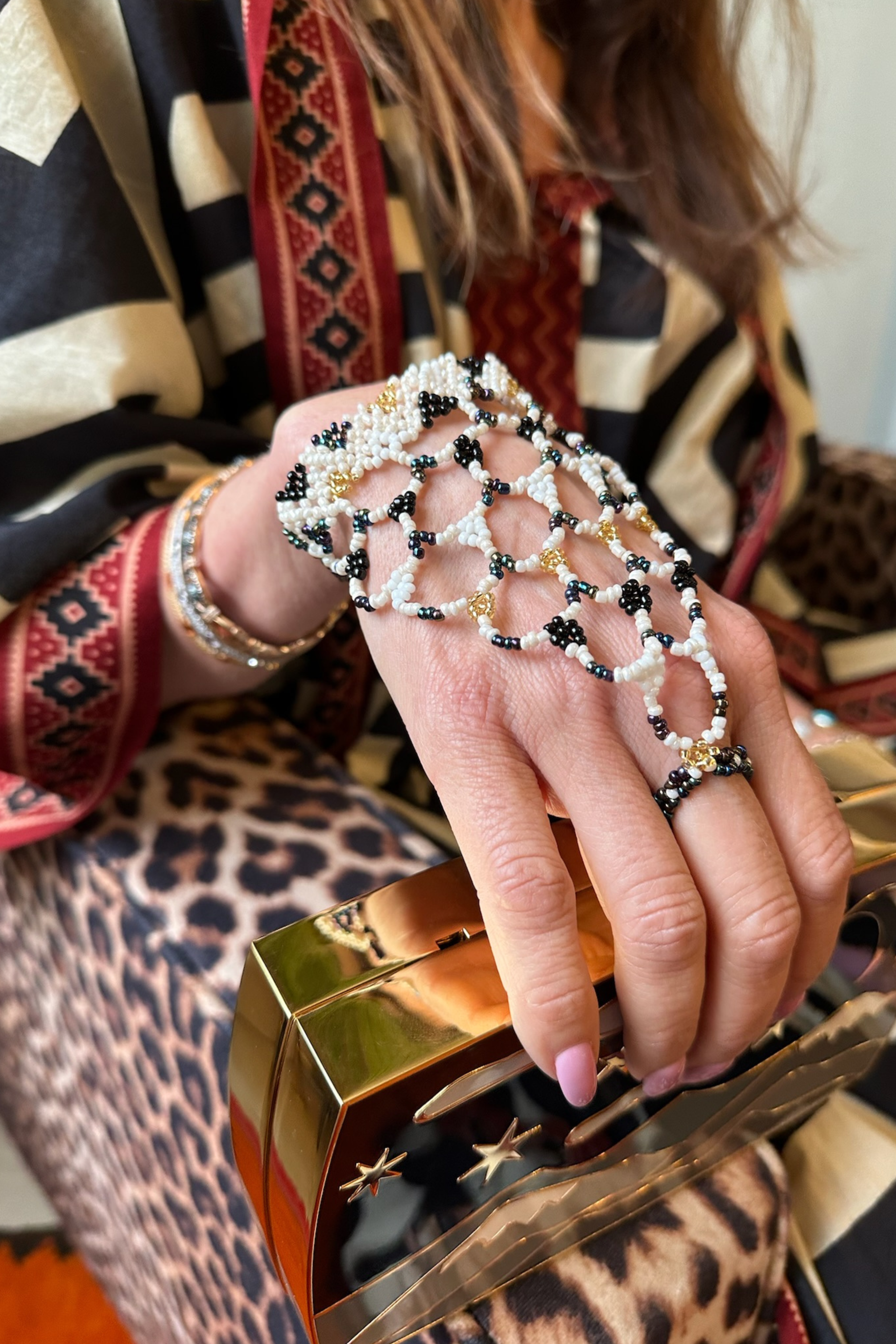 Hamsa Finger Bracelet