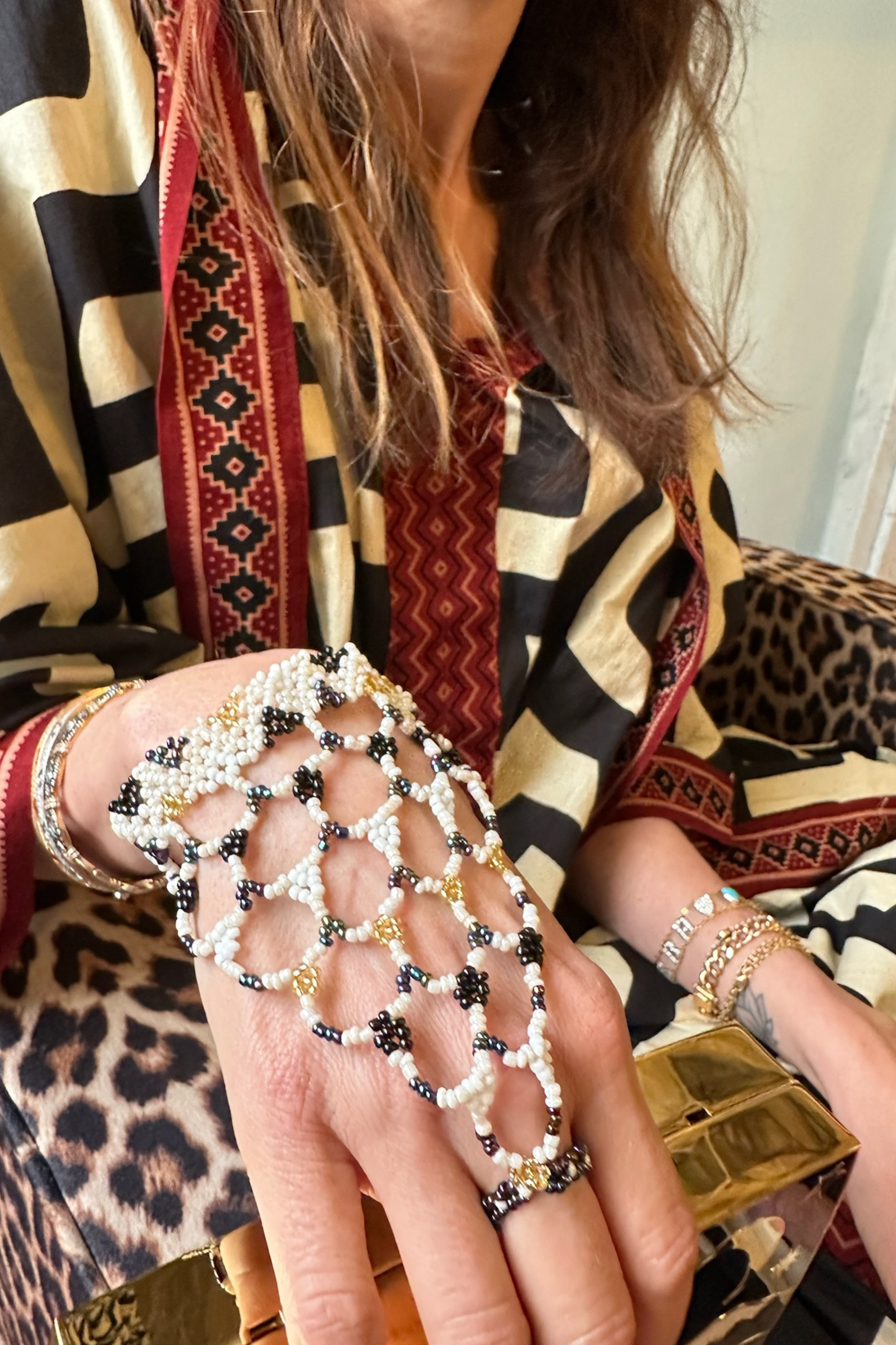 Hamsa Finger Bracelet