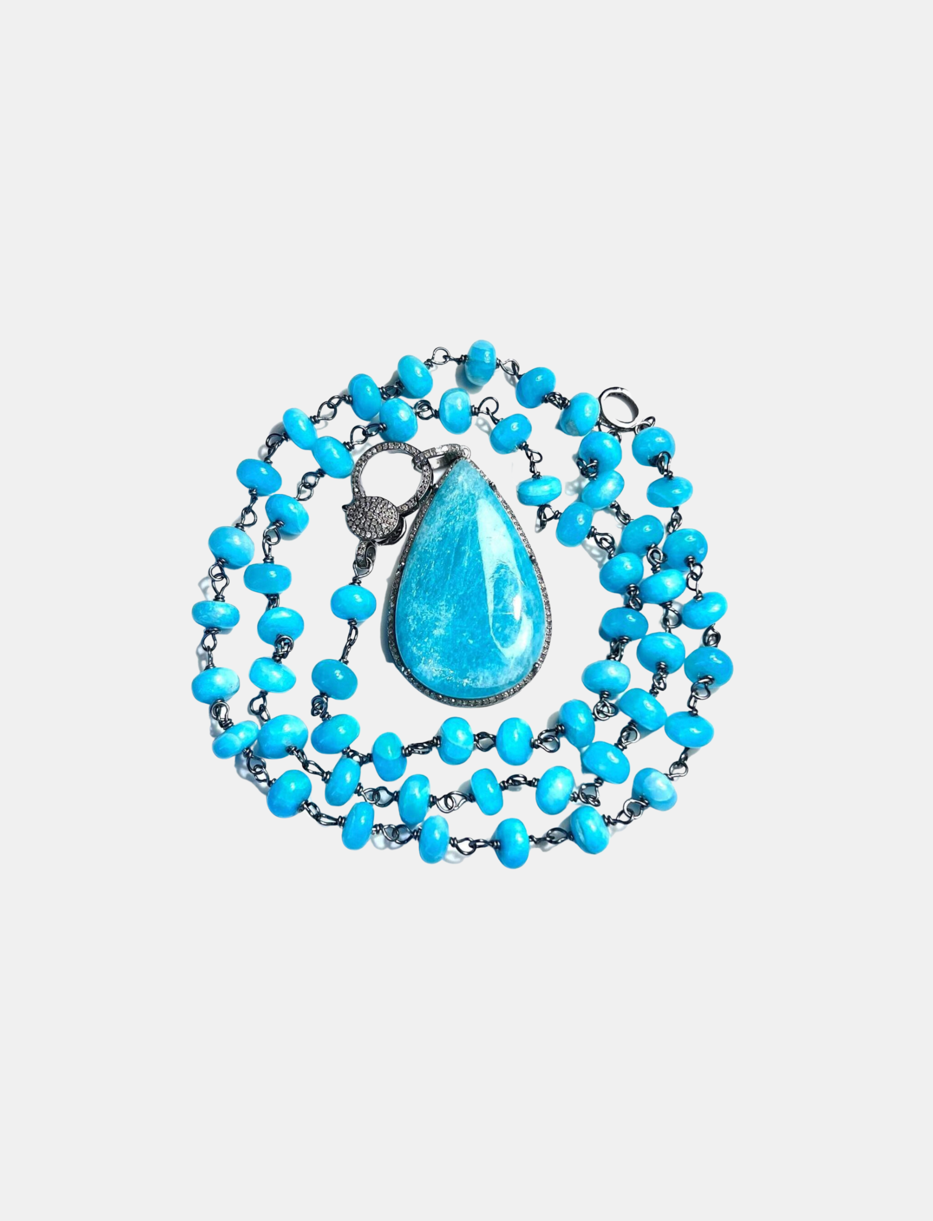 Amazonite Smooth Necklace