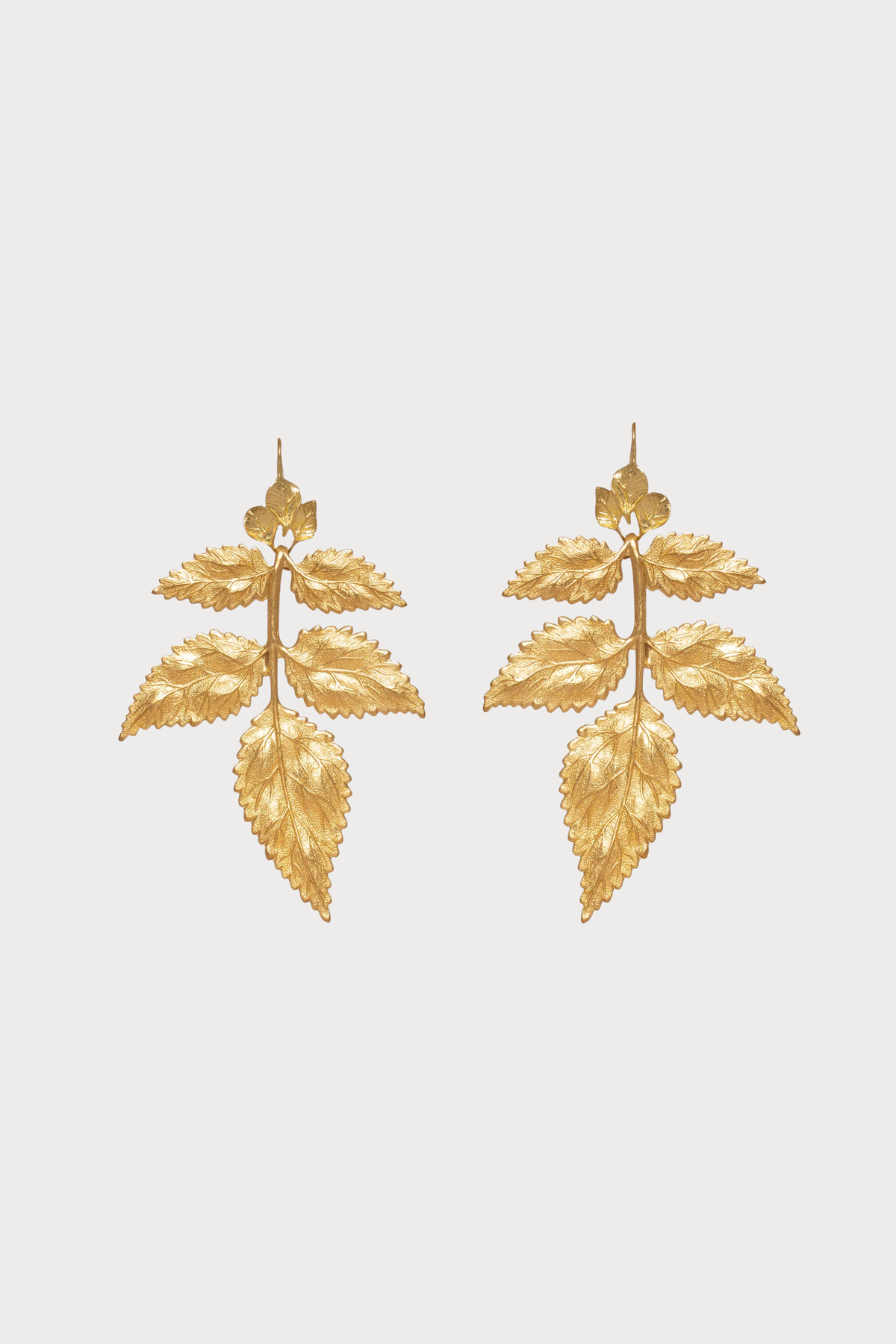 Golden Leaf Earrings