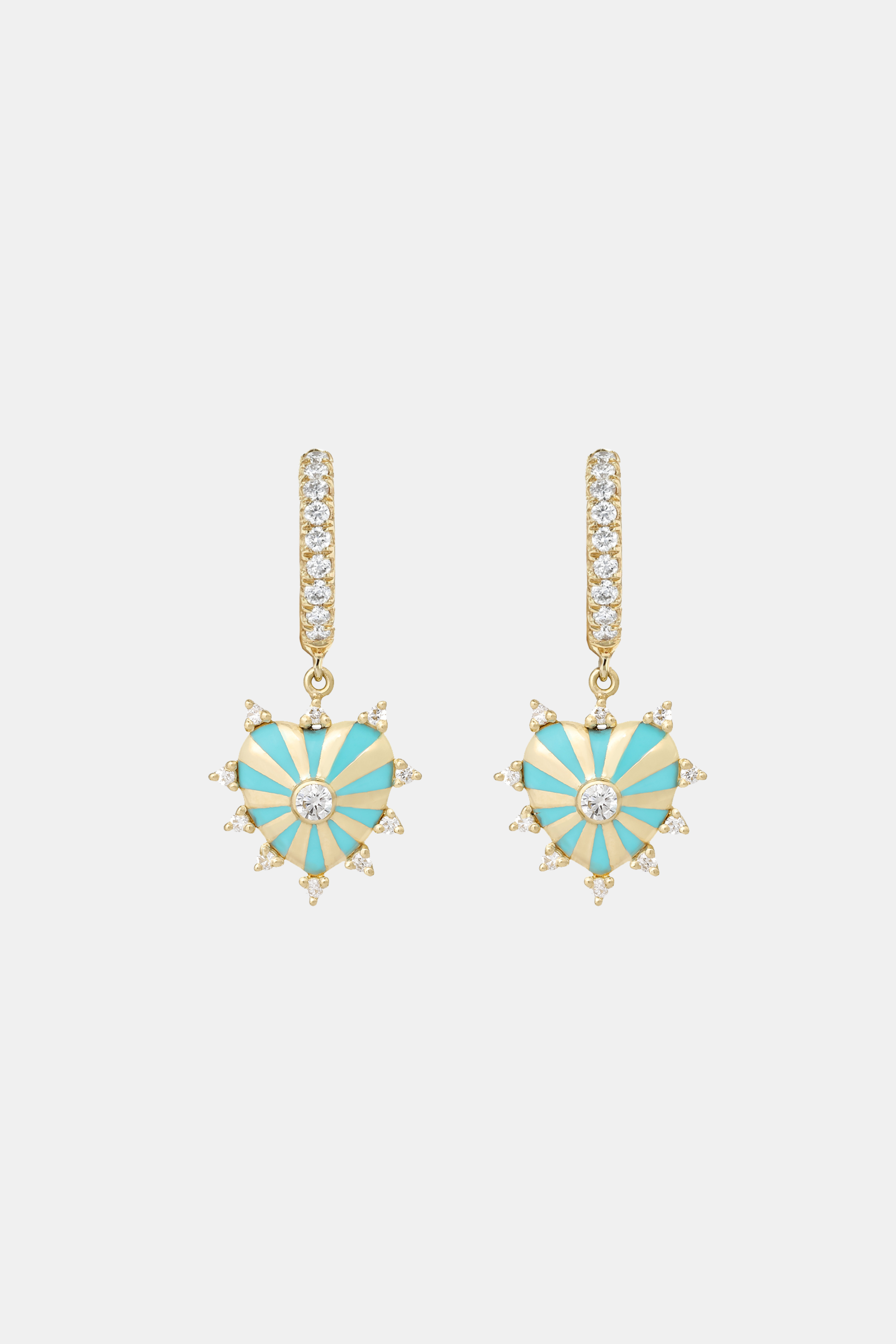 Not So Mini Mila Heart Earrings