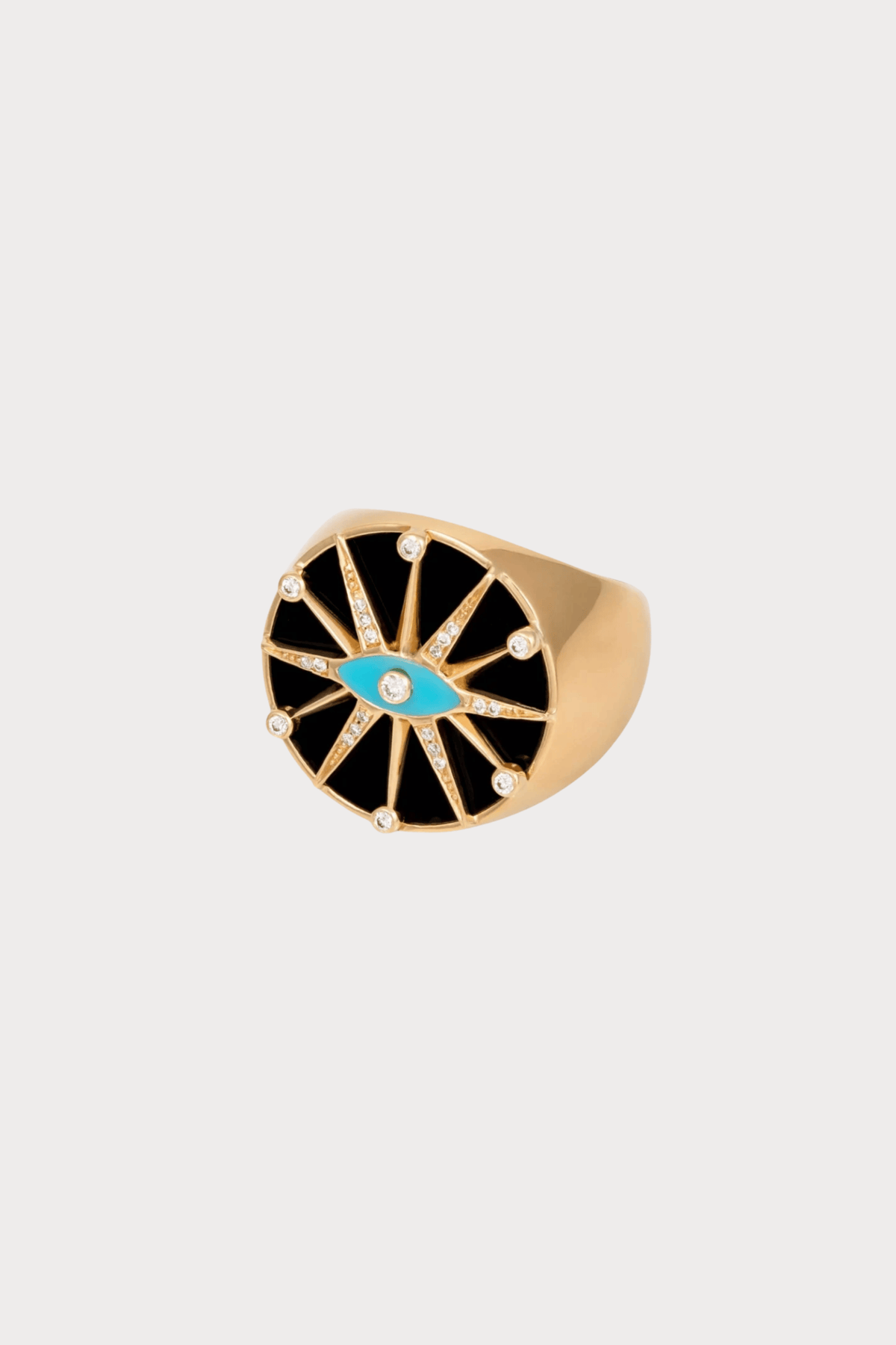 The O'Hara Eye Ring - Black