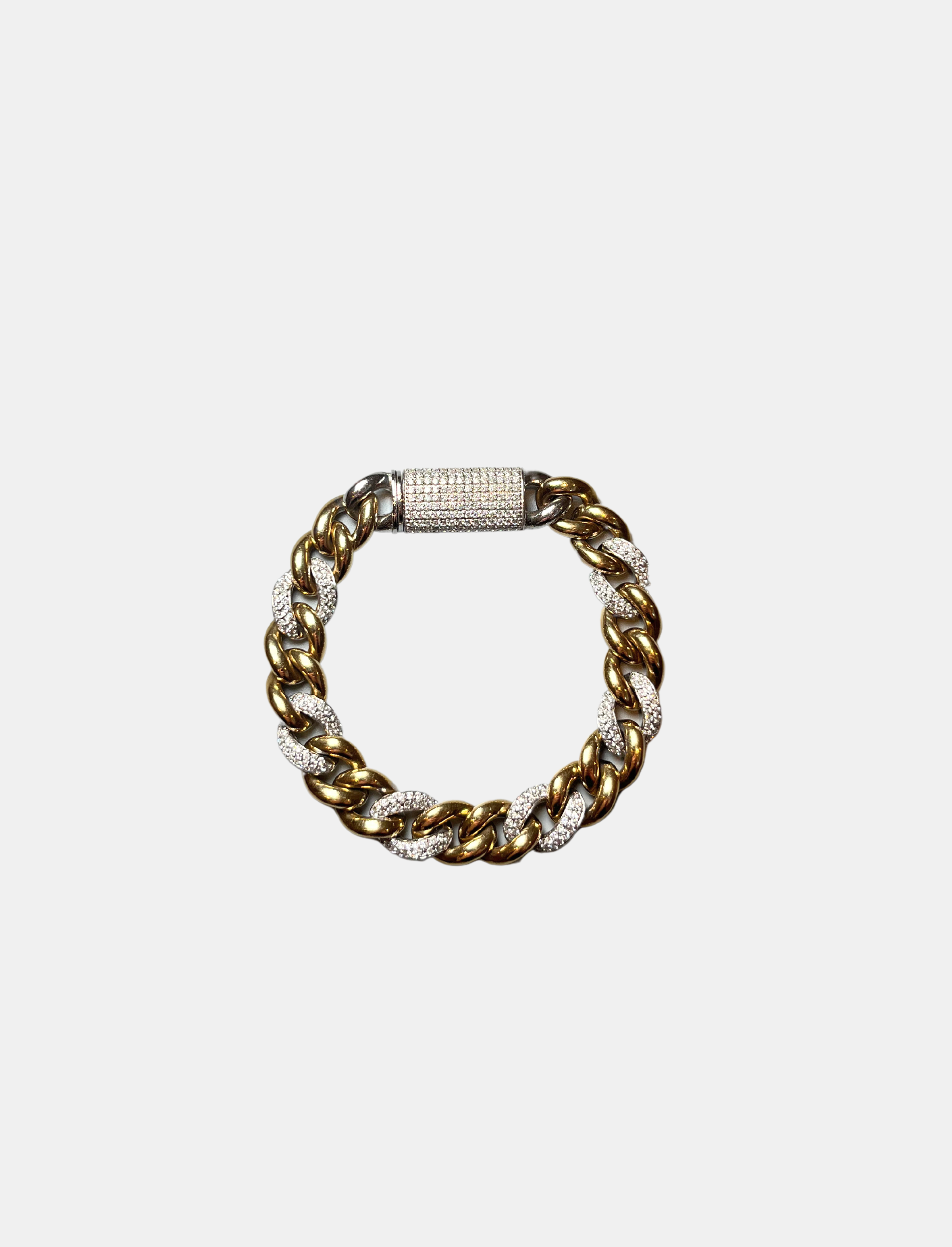 Dazzling Duo Diamond Link Bracelet