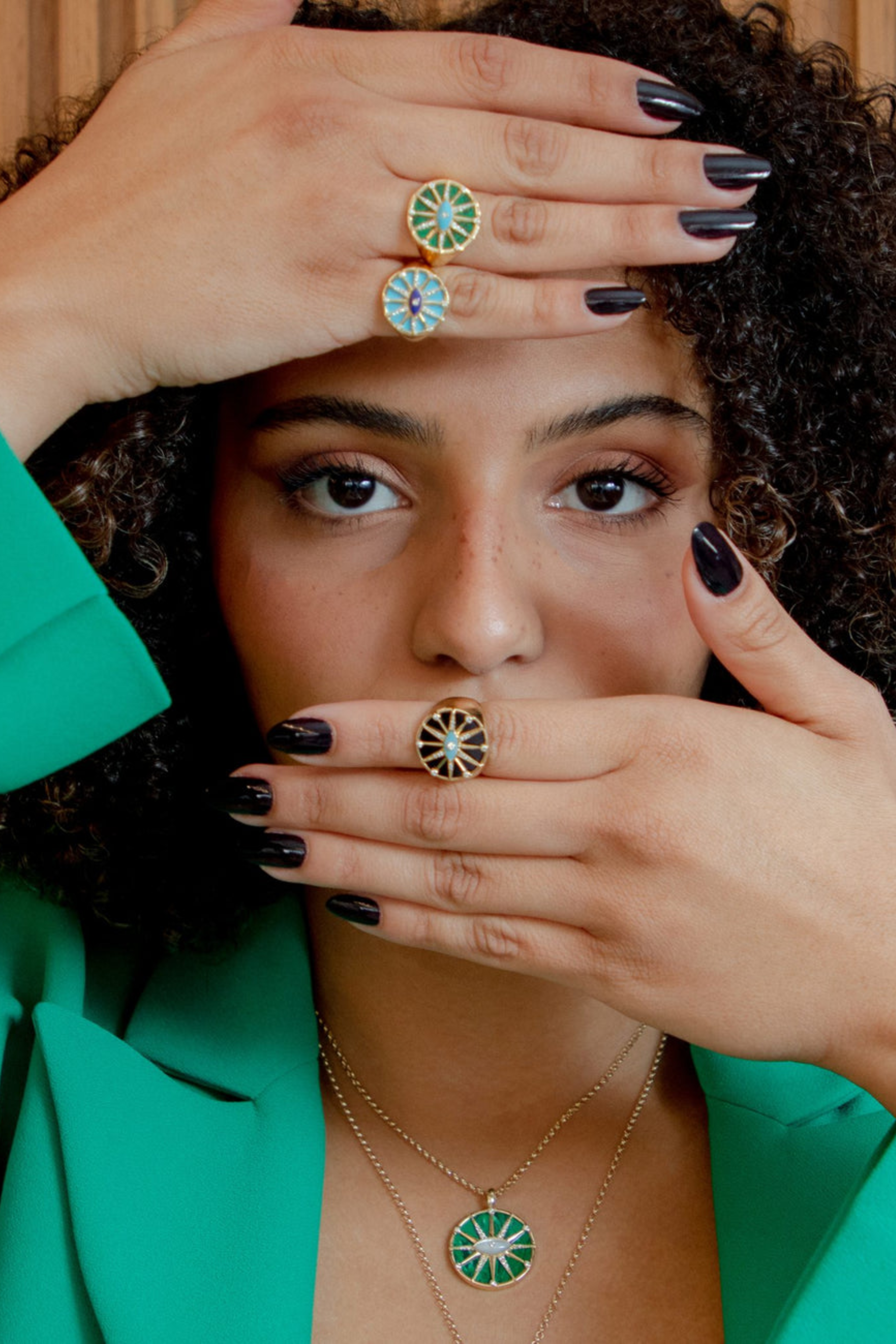 The O'Hara Eye Ring - Turquoise