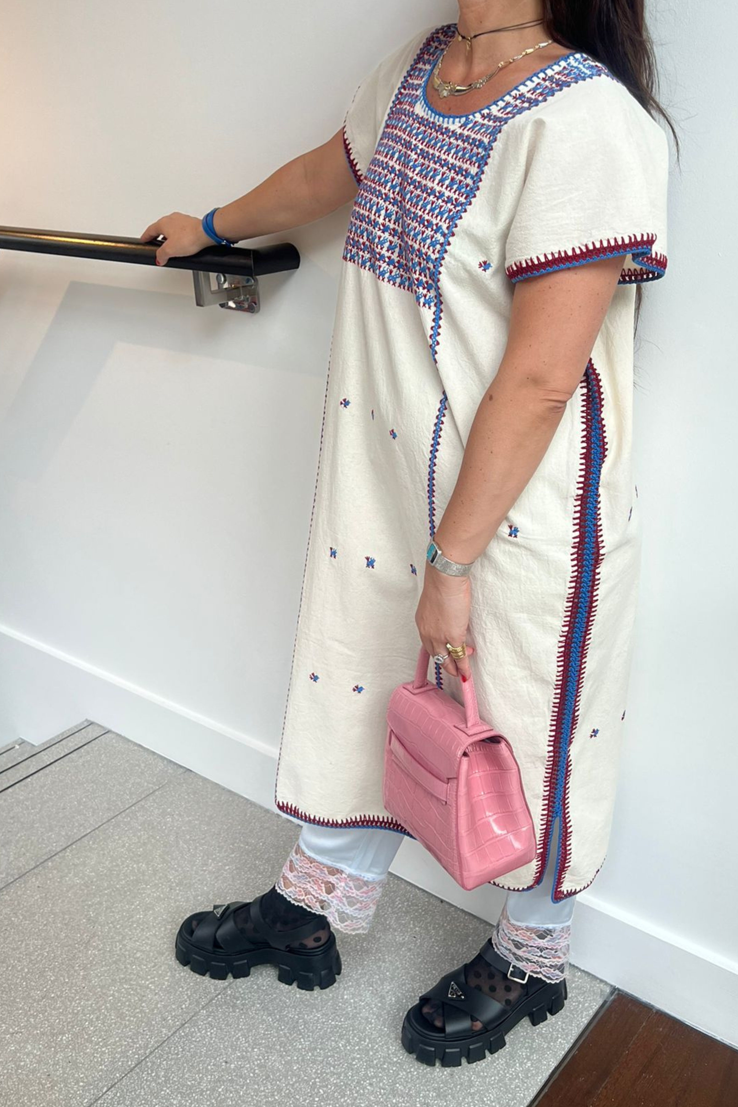 Mexican White Kaftan