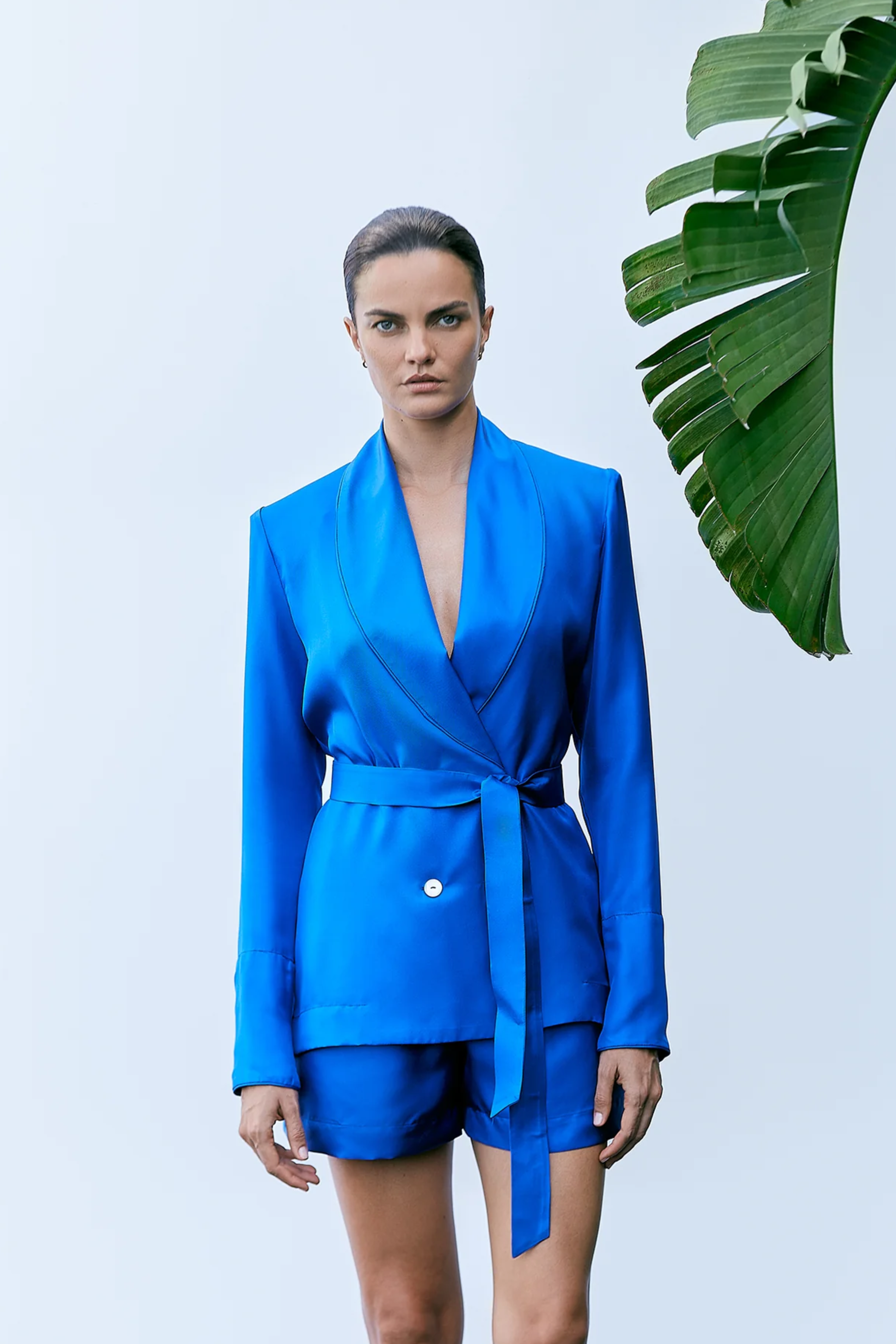Santorini Sails Women’s Double-Breasted Jacket