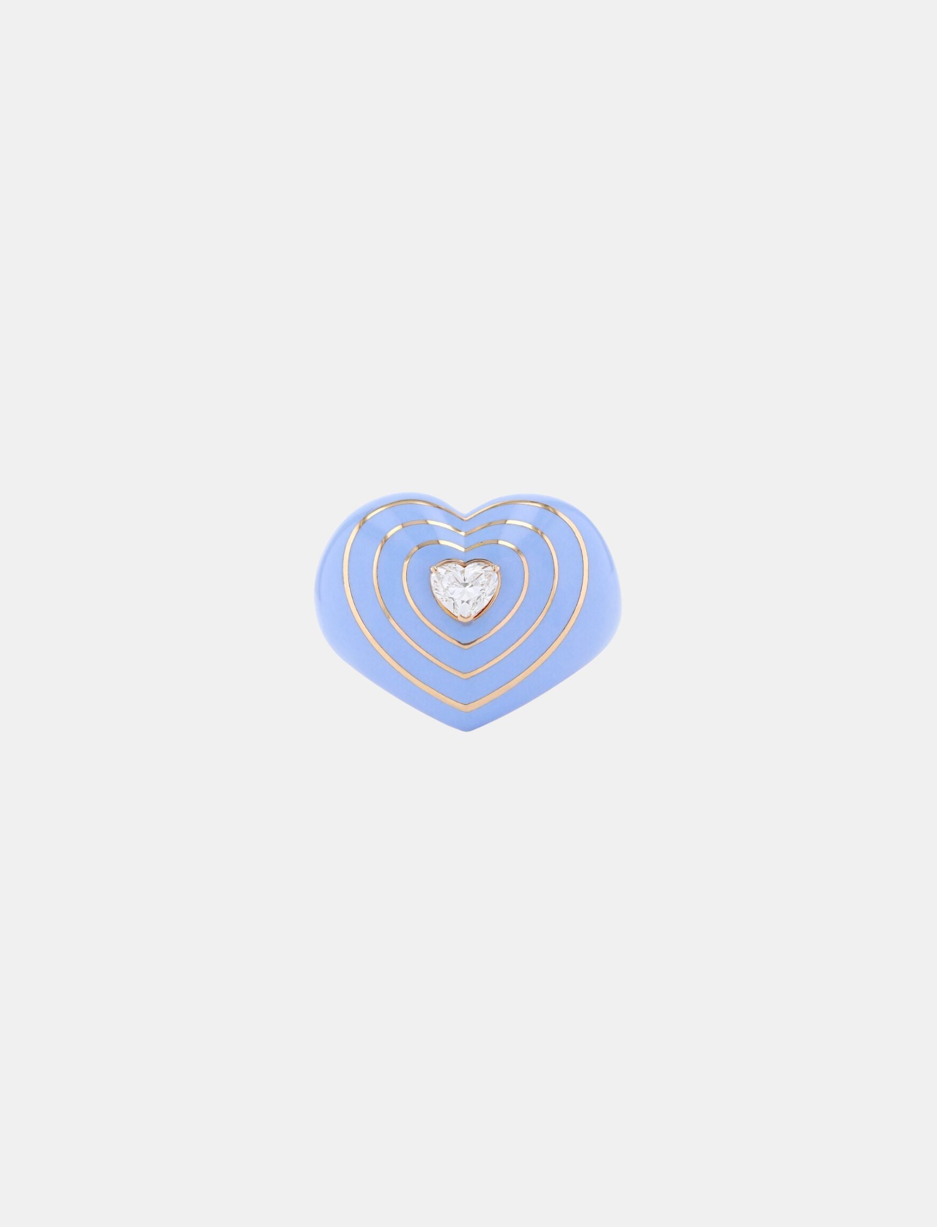 Diamond Heart Ring