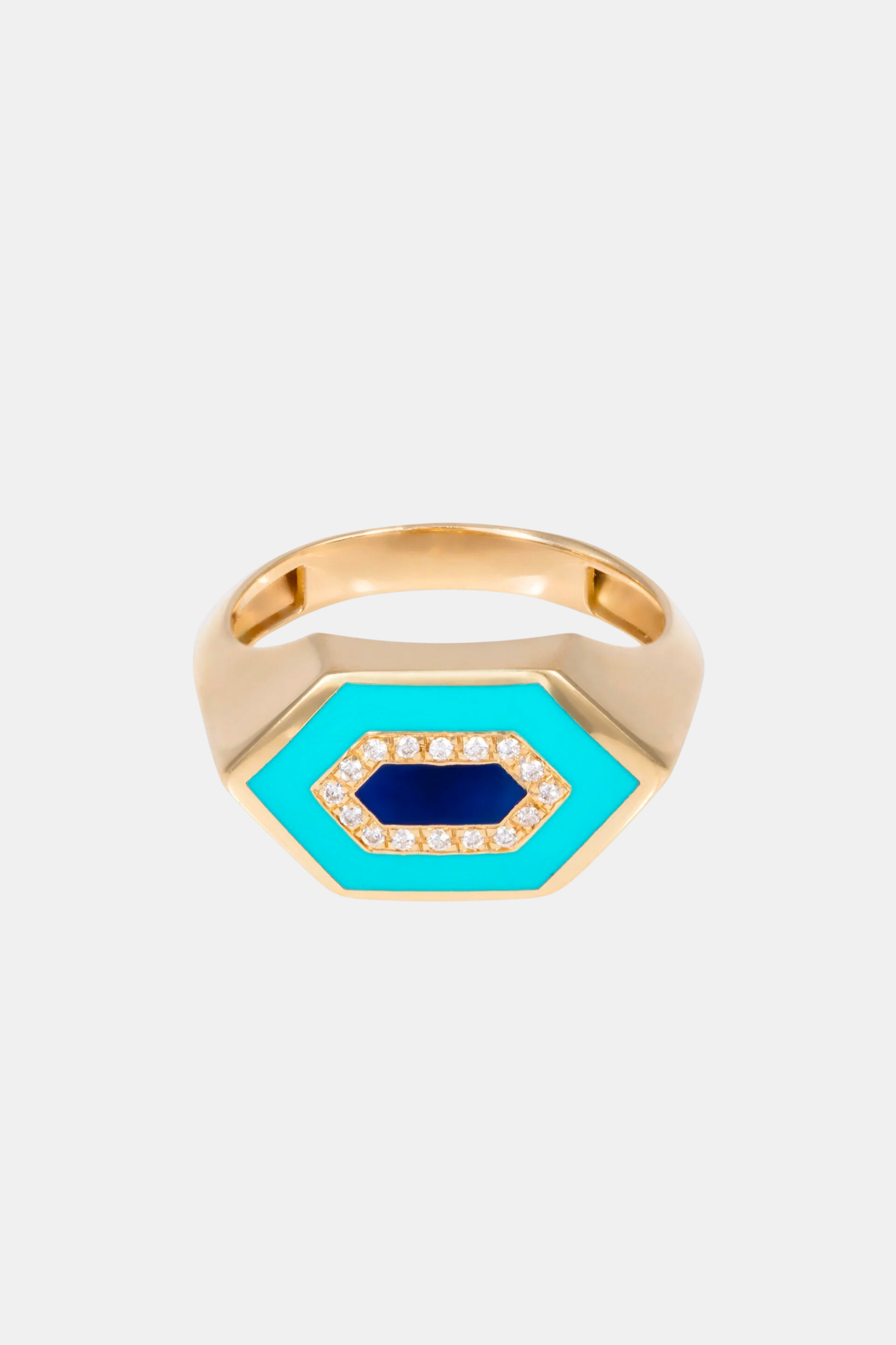 Ocean Breeze Pinky Ring