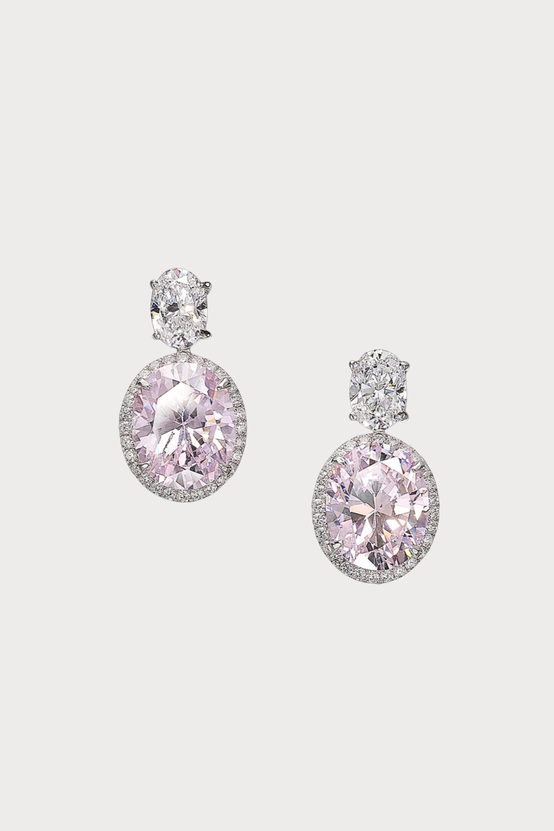 Rose Celestial Halo Earrings