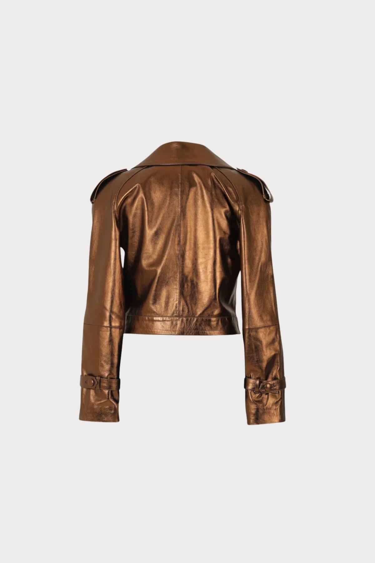 Audax Leather Jacket Copper