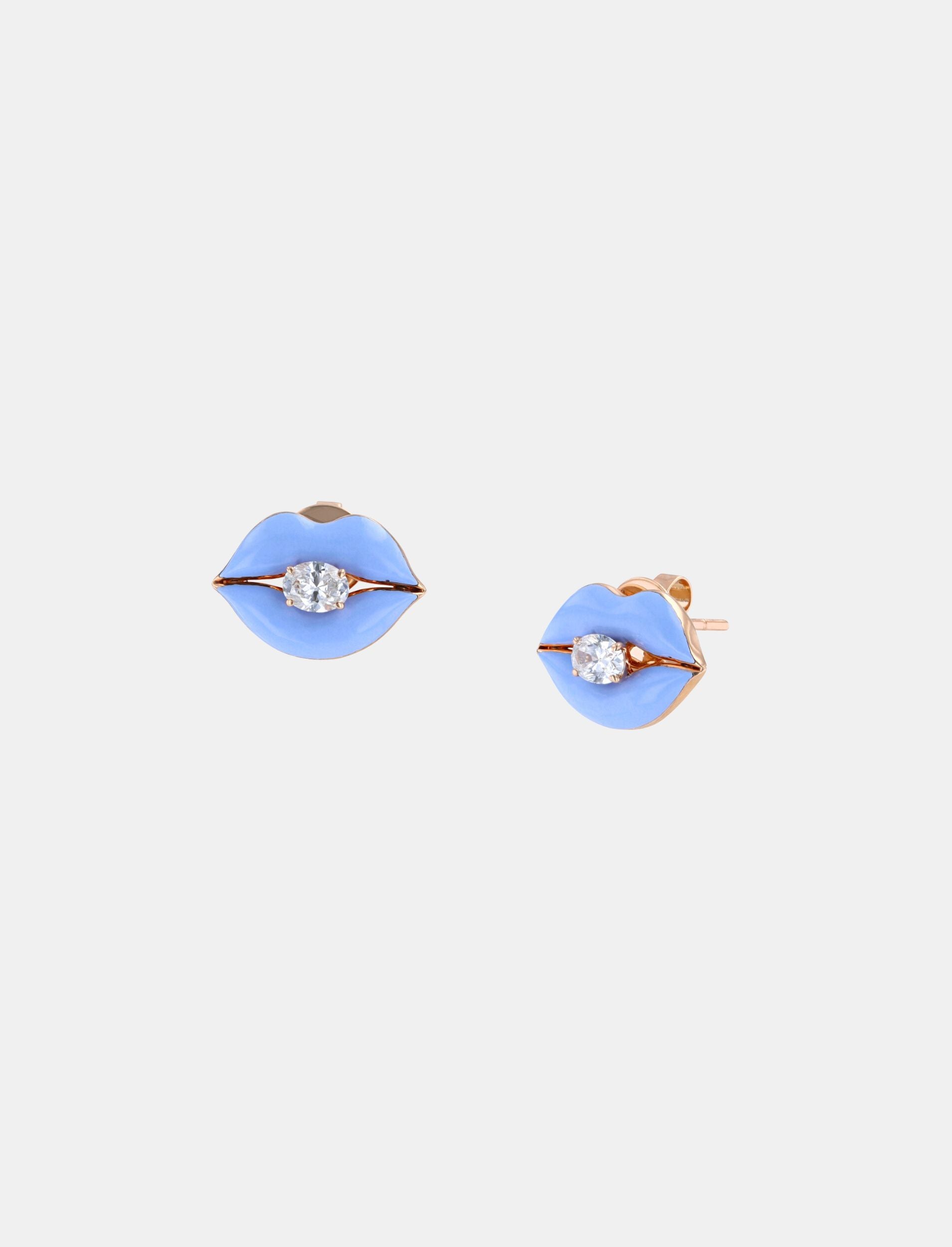 The Lilac Sugar Lips Earrings