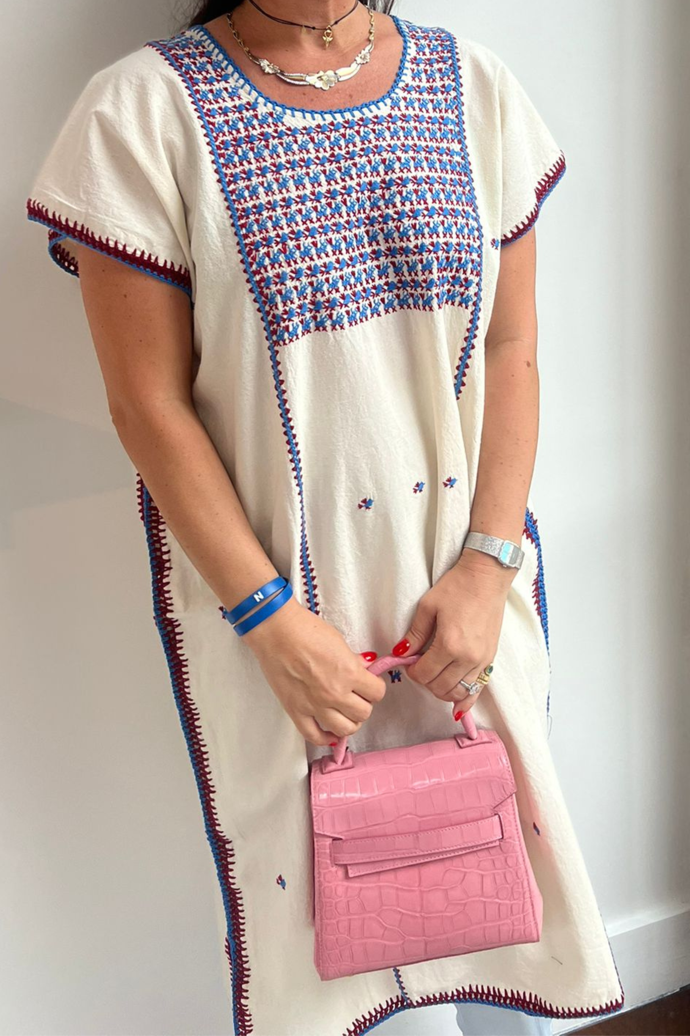 Mexican White Kaftan