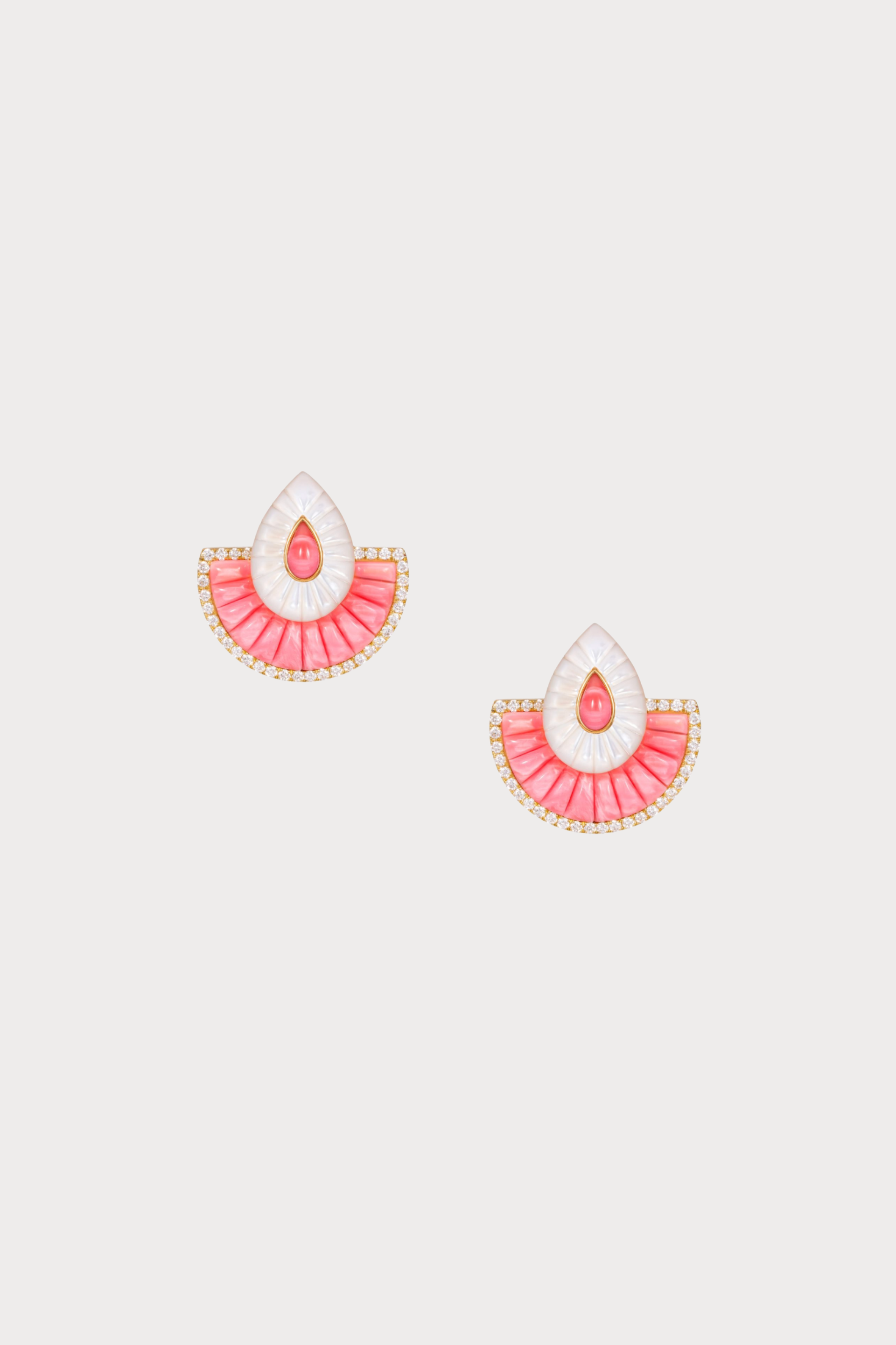 Bond Street Fan Earrings - Small