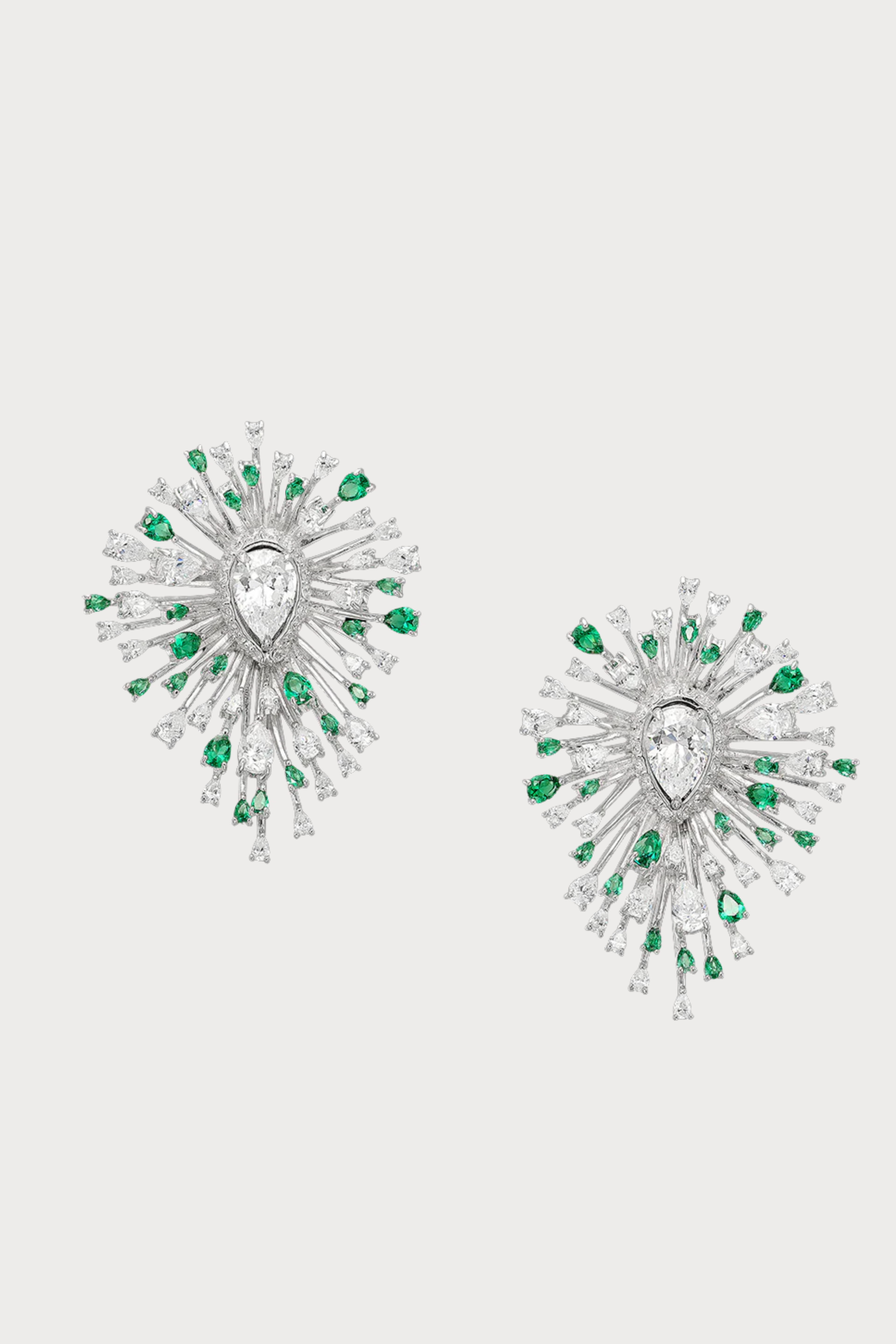 Emerald Mycelia Earrings