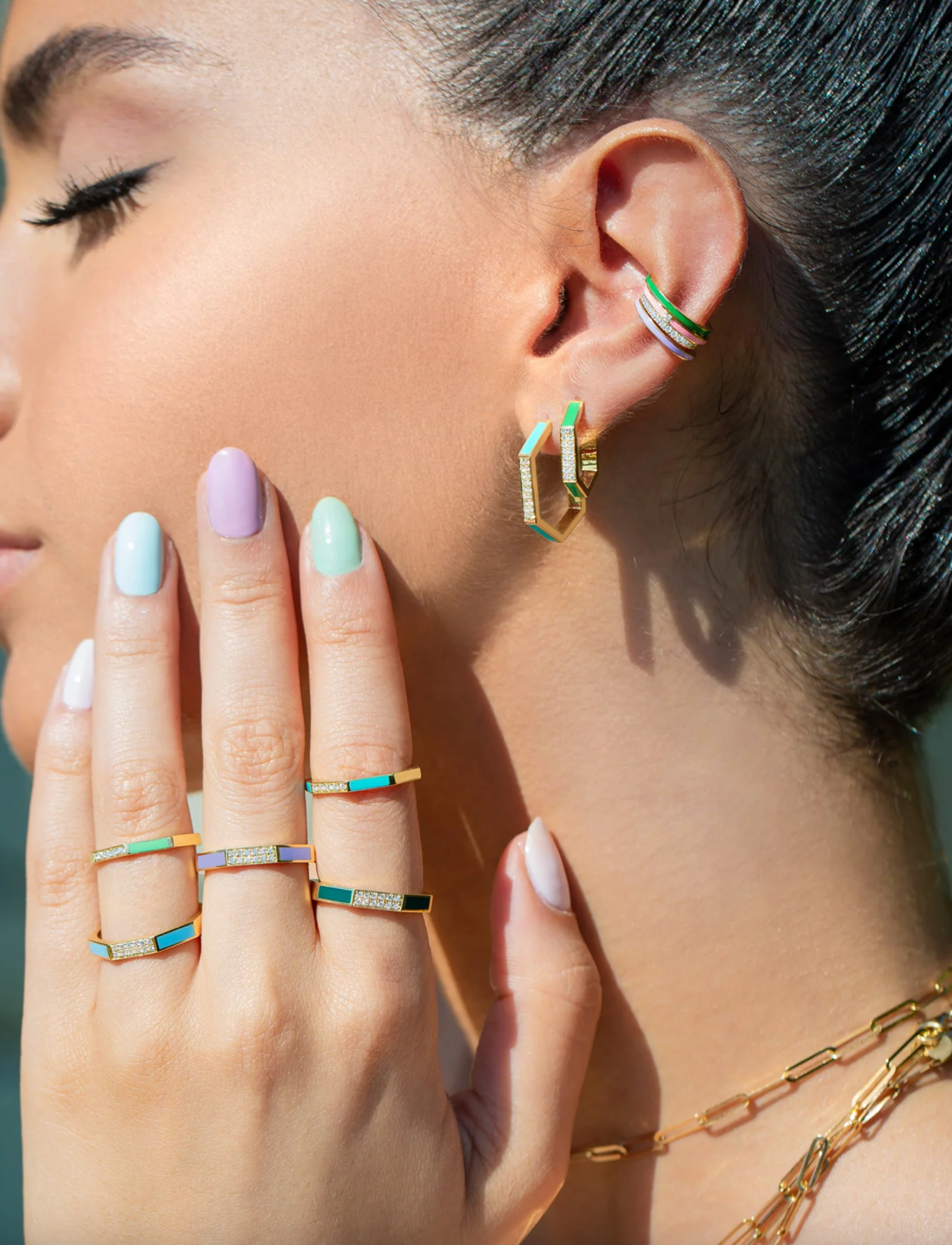 Amarene Diamonds Single Earring