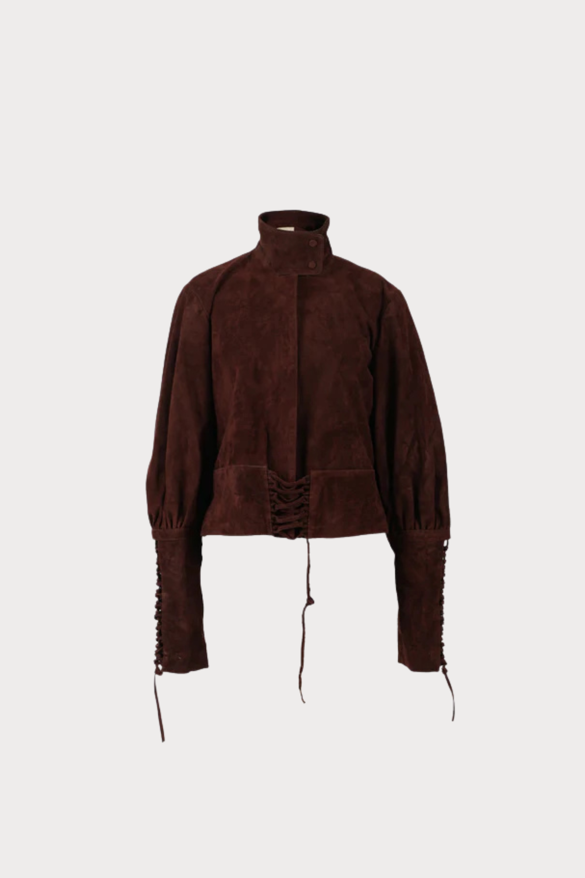 Jade Suede Jacket Brown