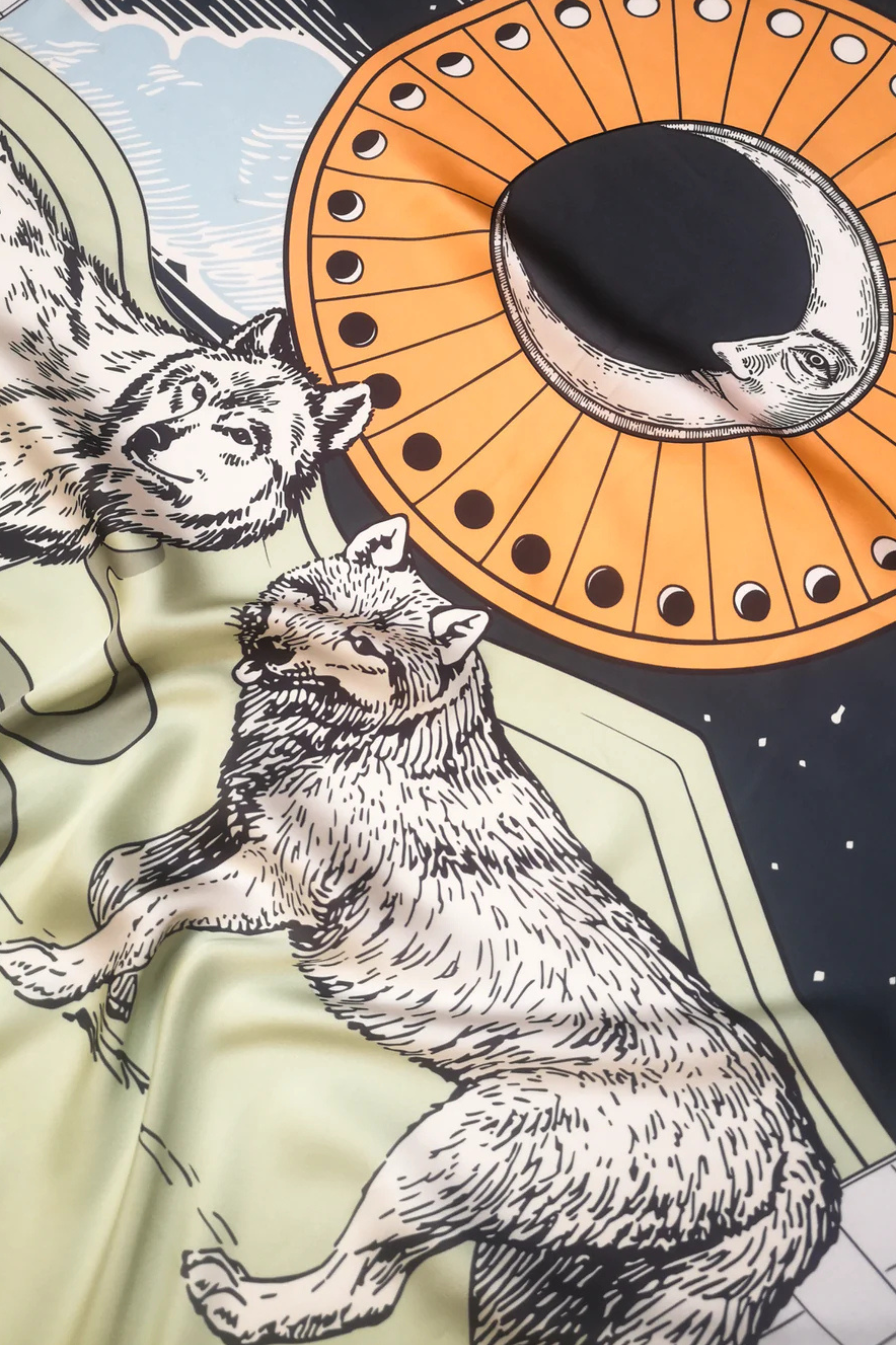 The Moon, Tarot Scarf