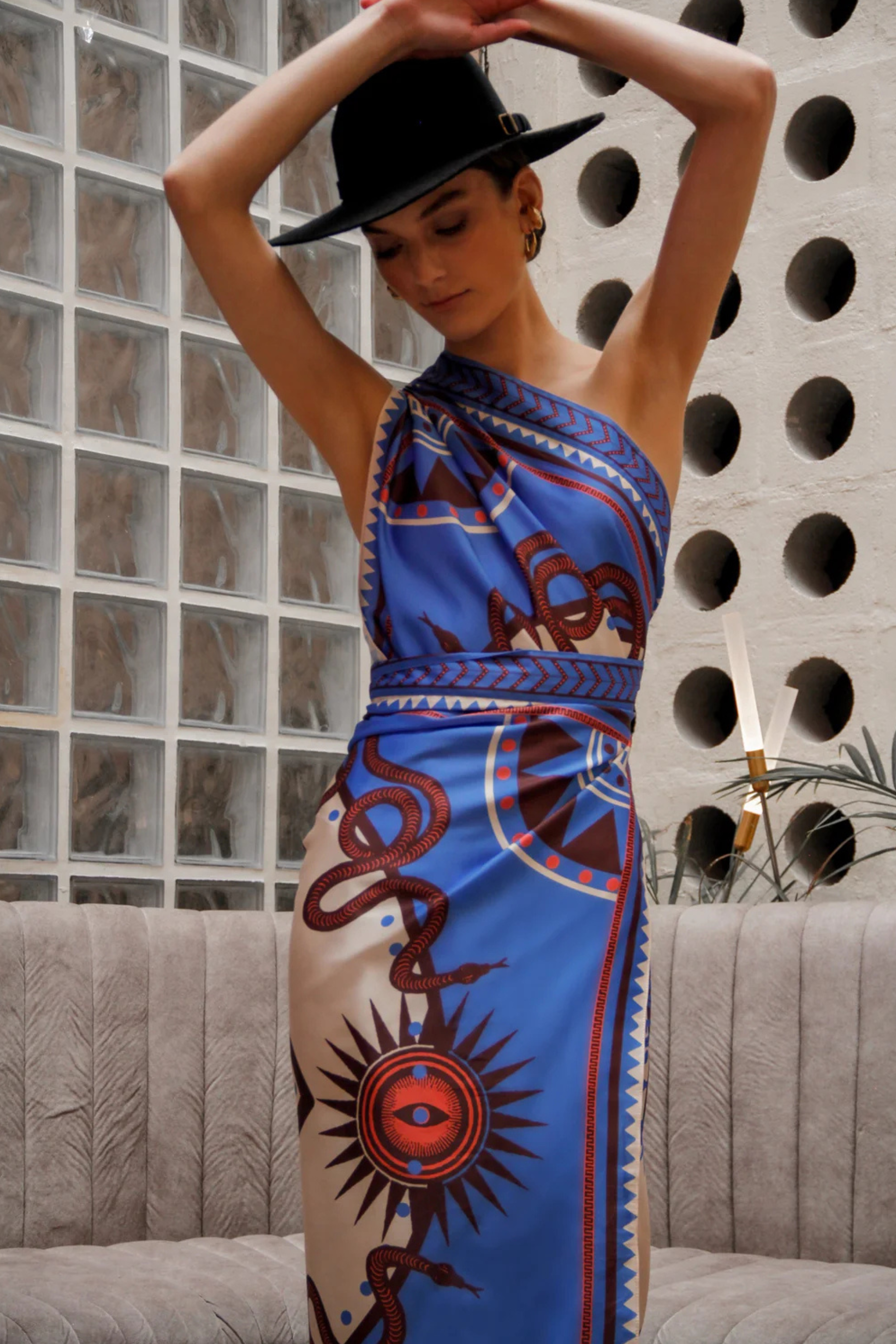 Nazar Sari- Wrapdress, Lavender