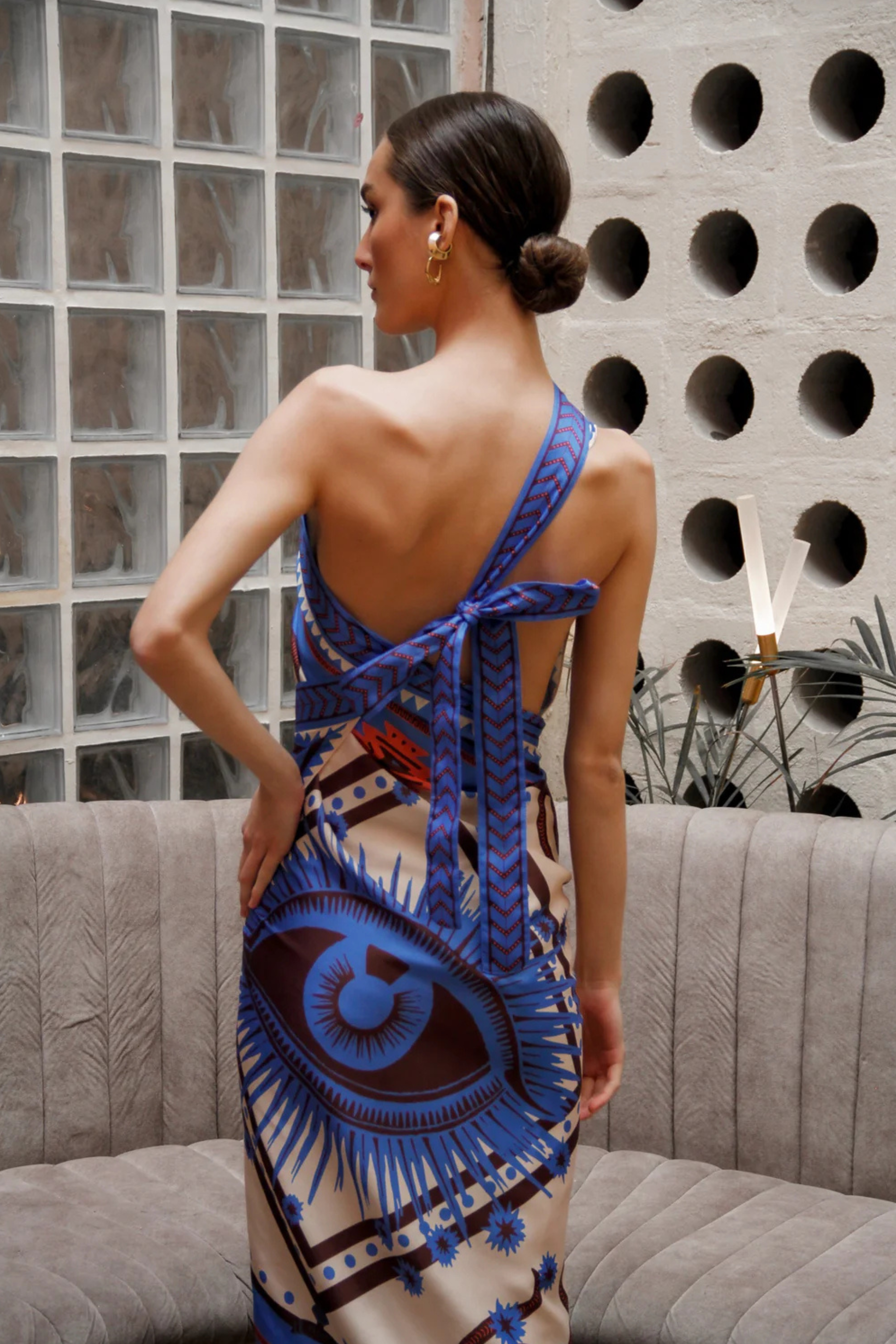 Nazar Sari- Wrapdress, Lavender