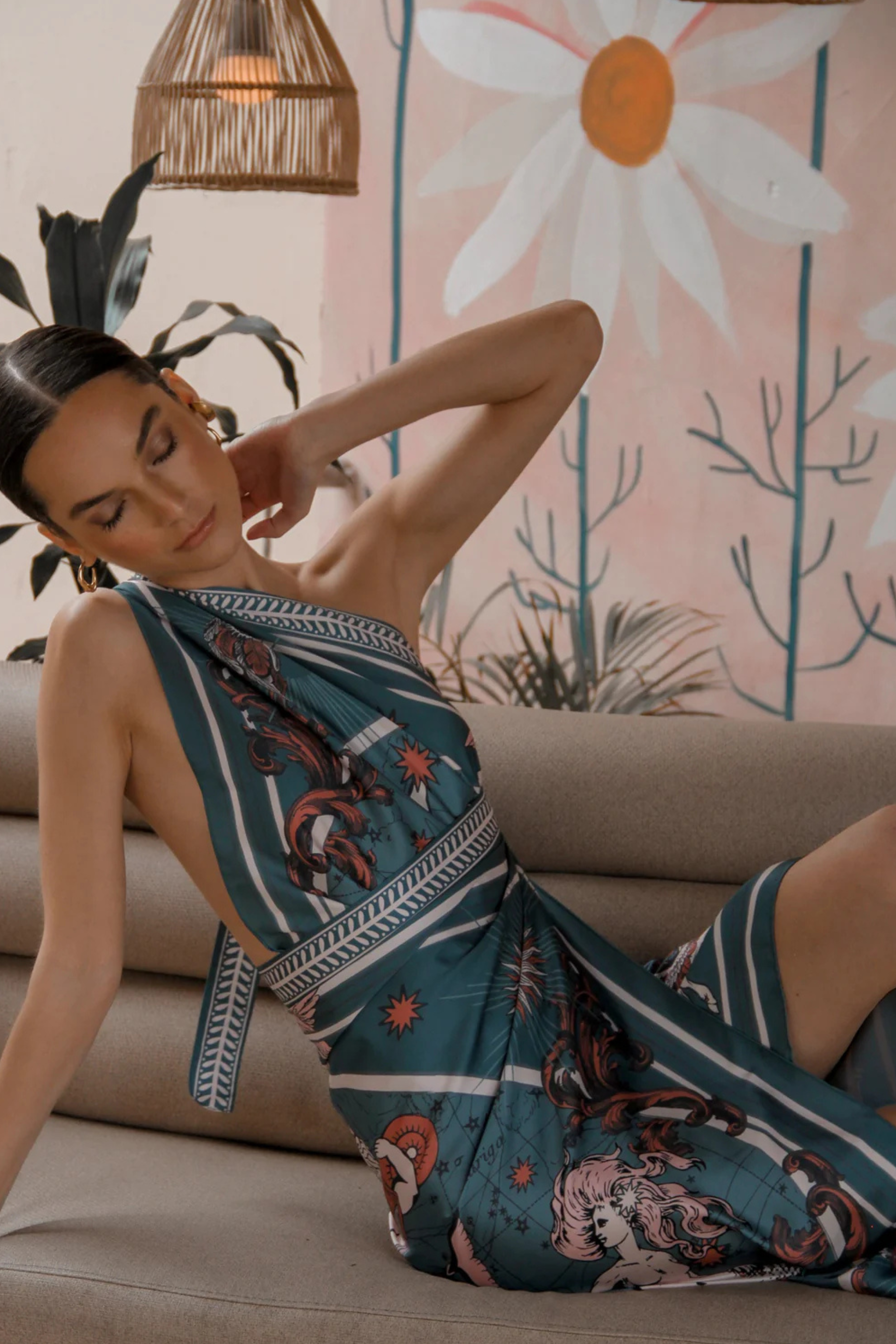Zodiacus Sari - Wrapdress, Air