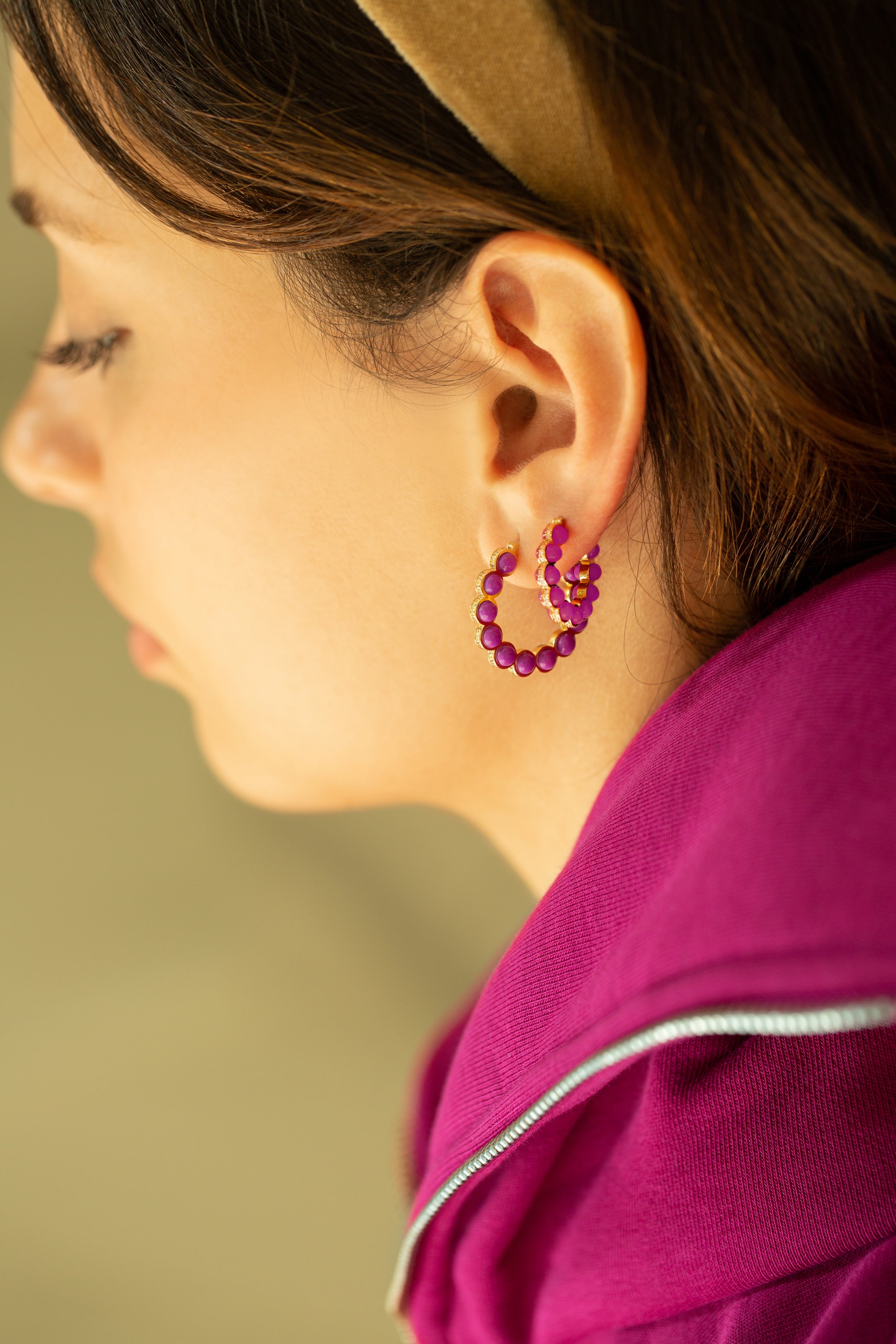 The Hydrogen Earrings - Size 3