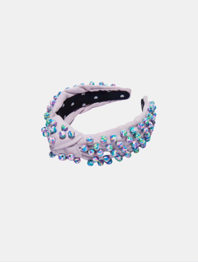 Beaded Woven Knotted Headband