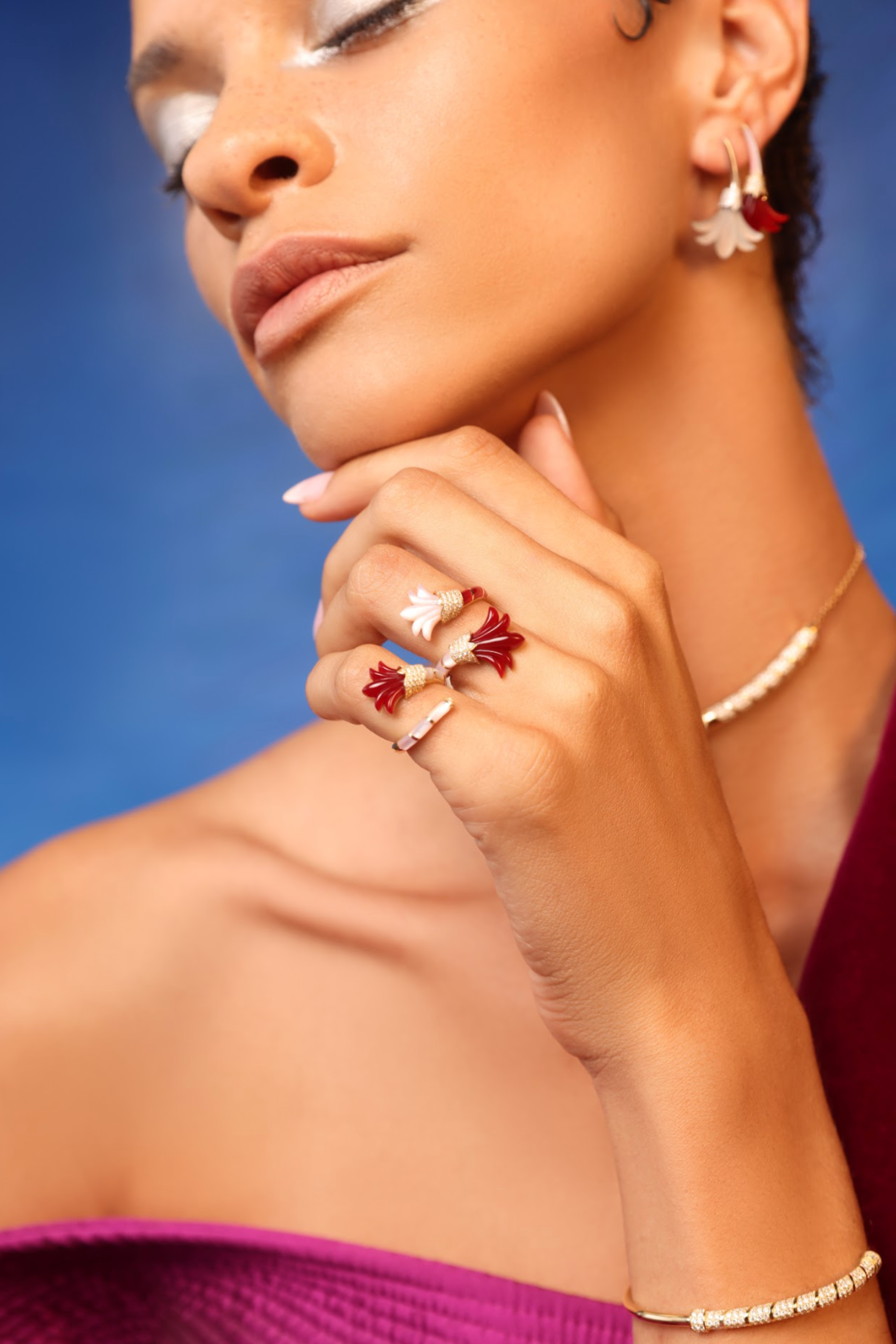 Psychedeliah on a Vine Small Ring