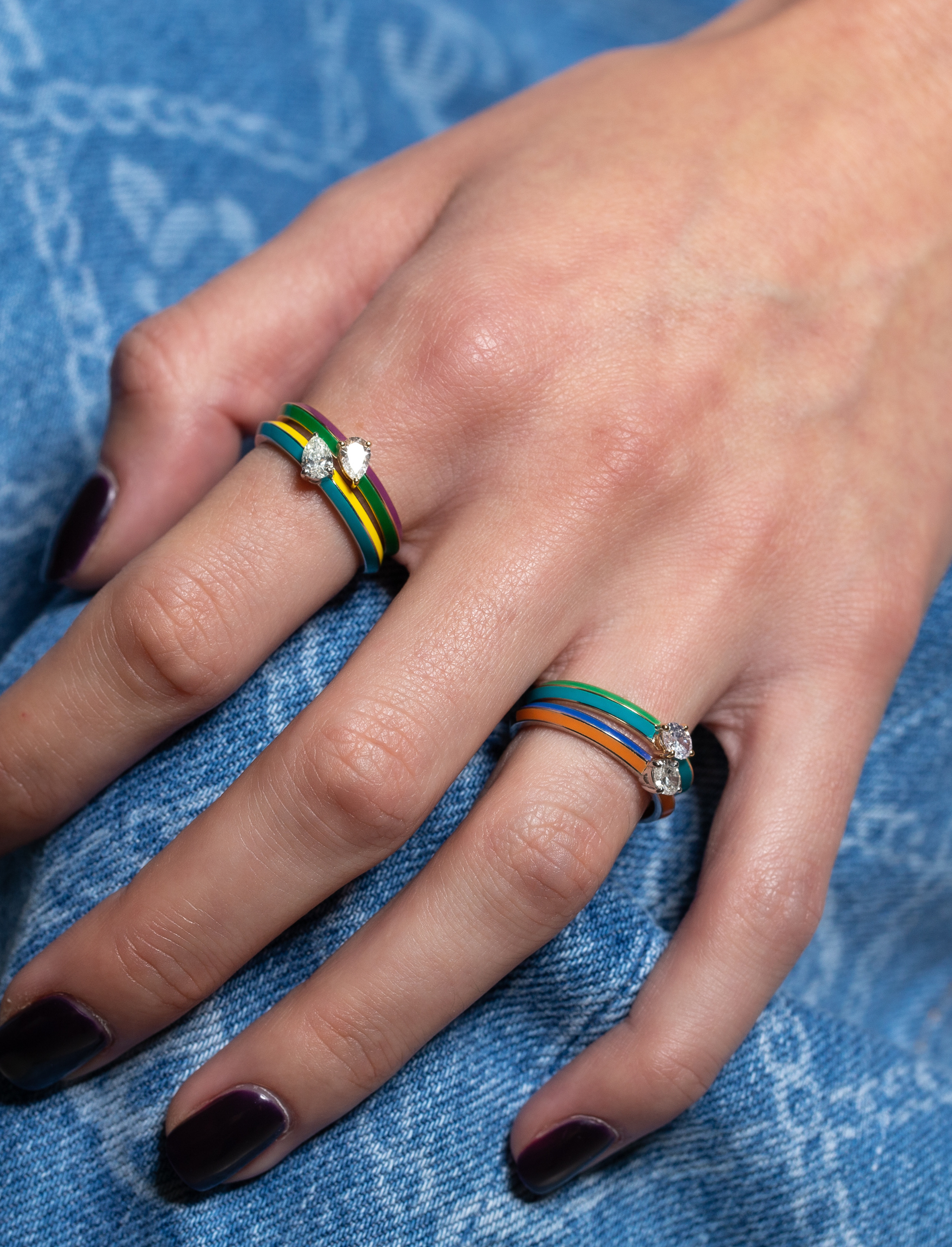 Oval Diamond Ring