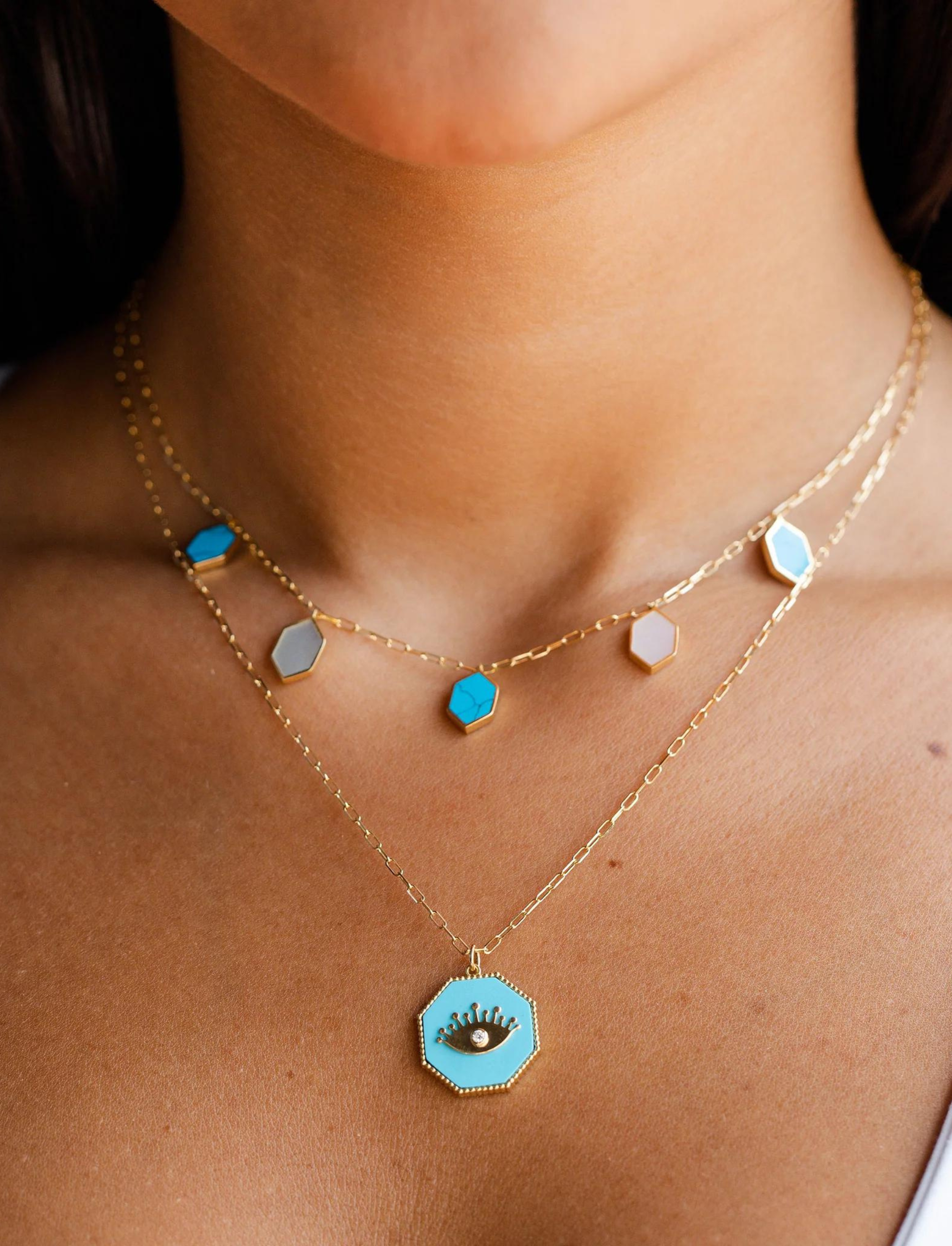 Joyful Turquoise Eye