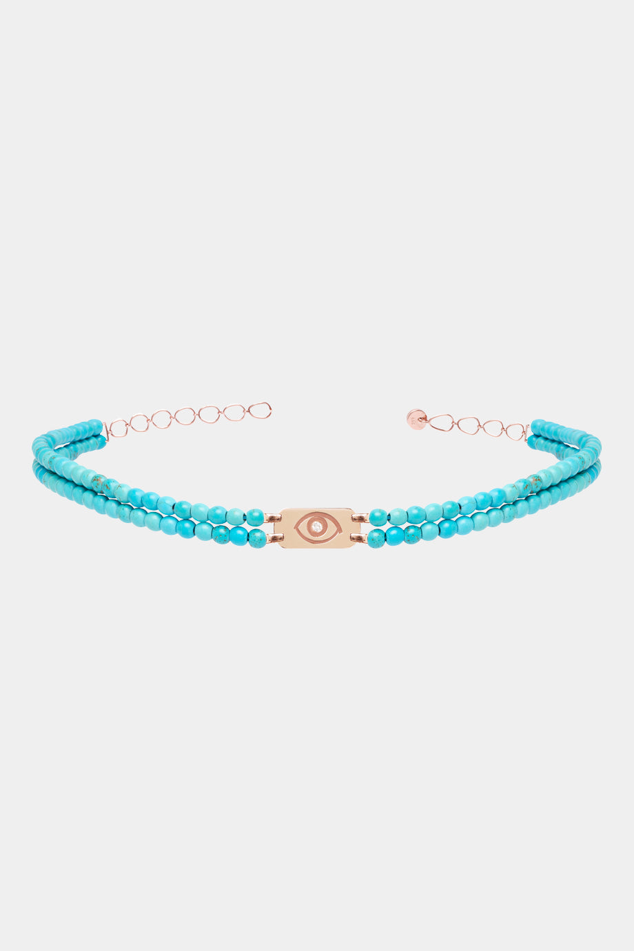 Turquoise Double Strand Choker