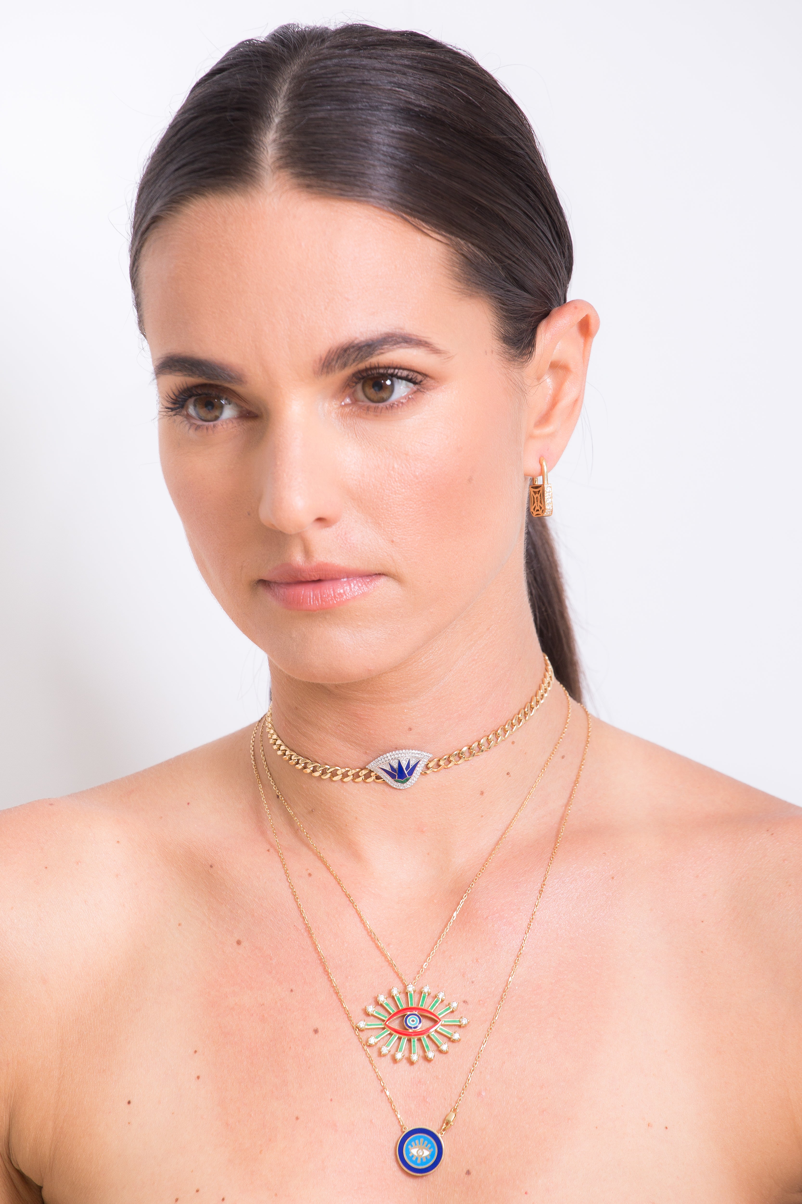 Crazy Eyes Necklace