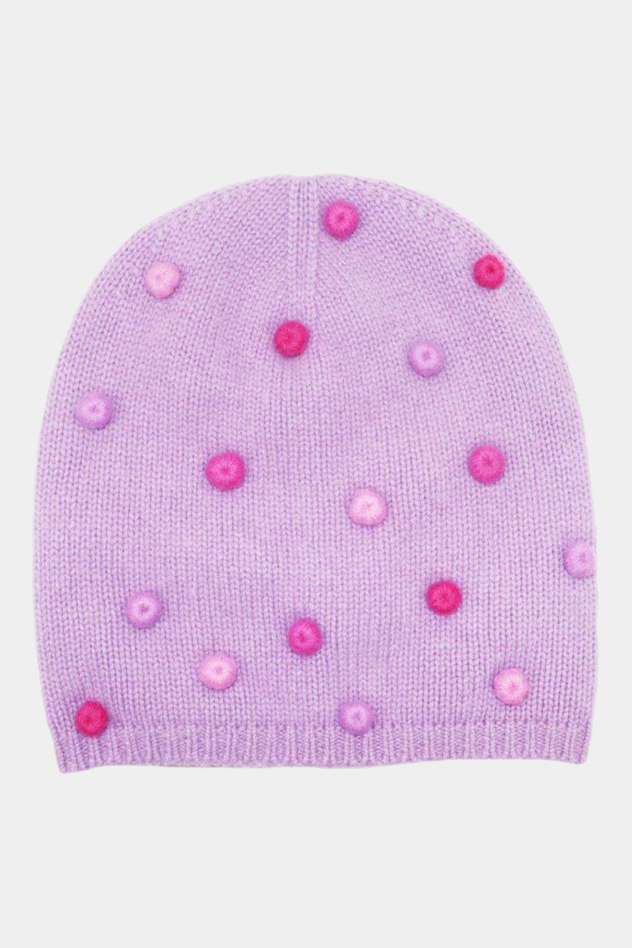Baggy Beanie with Crochet Buttons