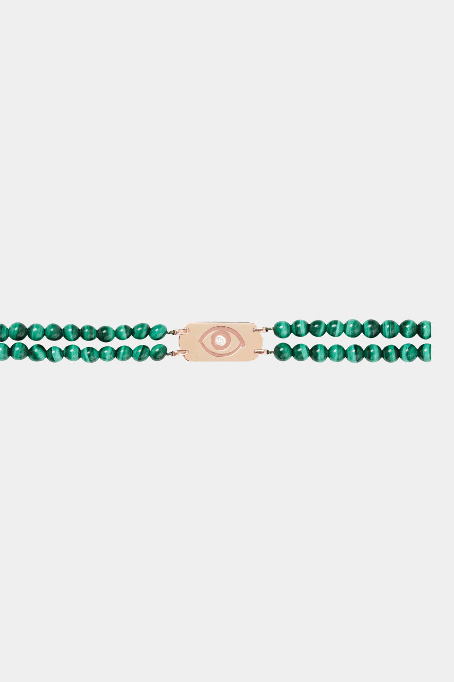 Malachite Double Strand Choker