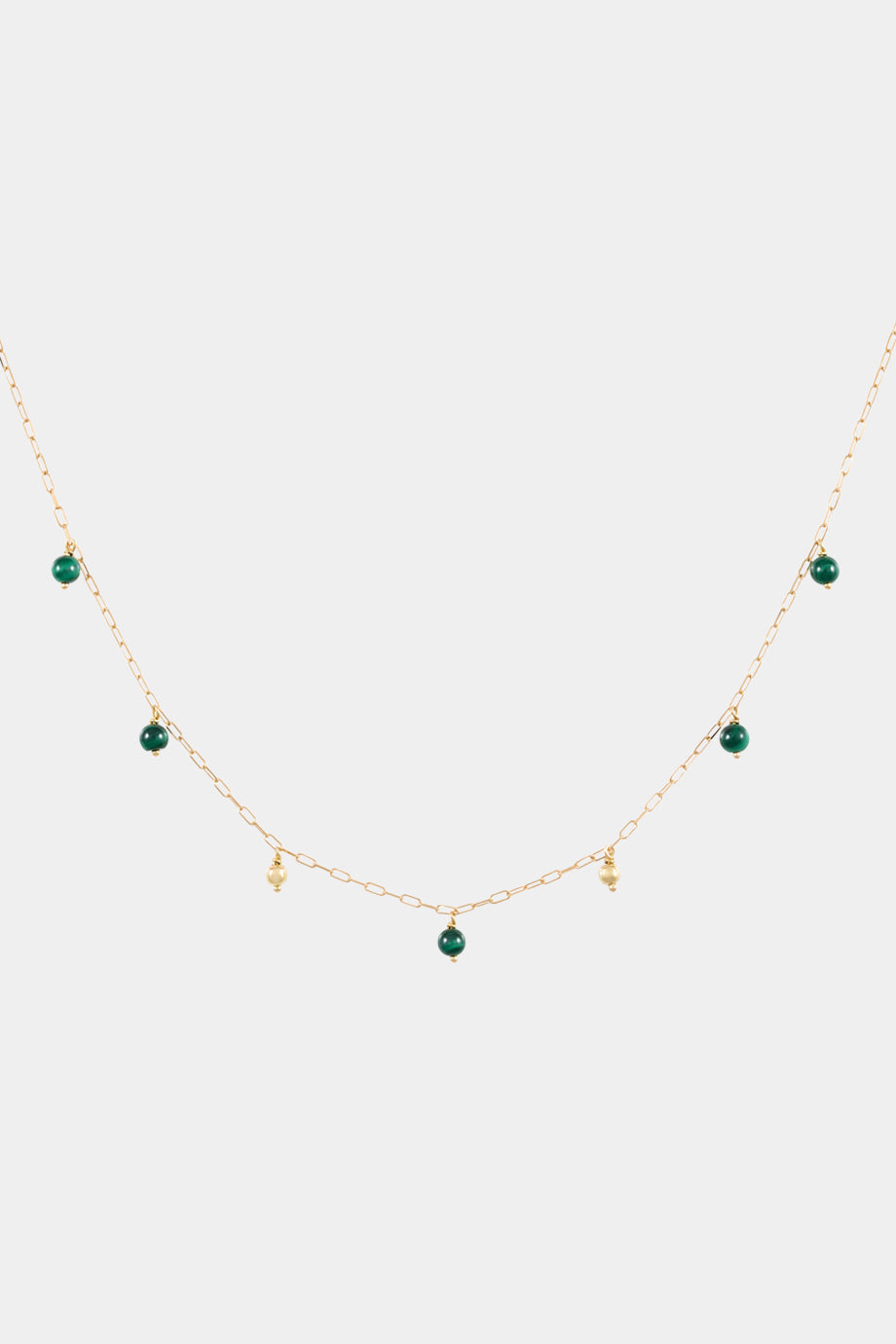 Malachite Dangling Choker