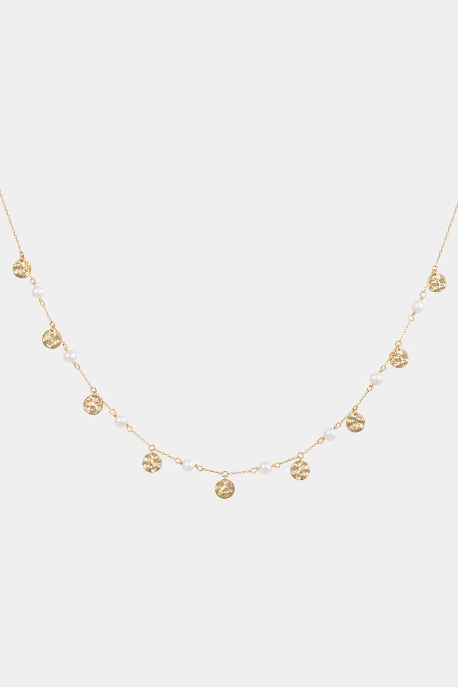 Pearl And Gold Fiesta Choker