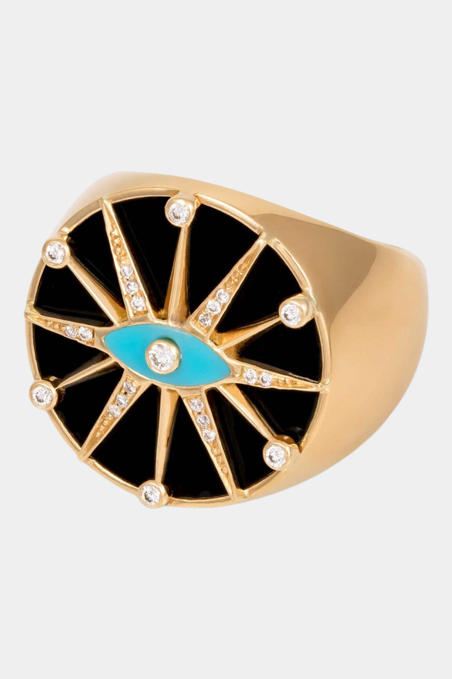 The O'Hara Eye Ring - Black