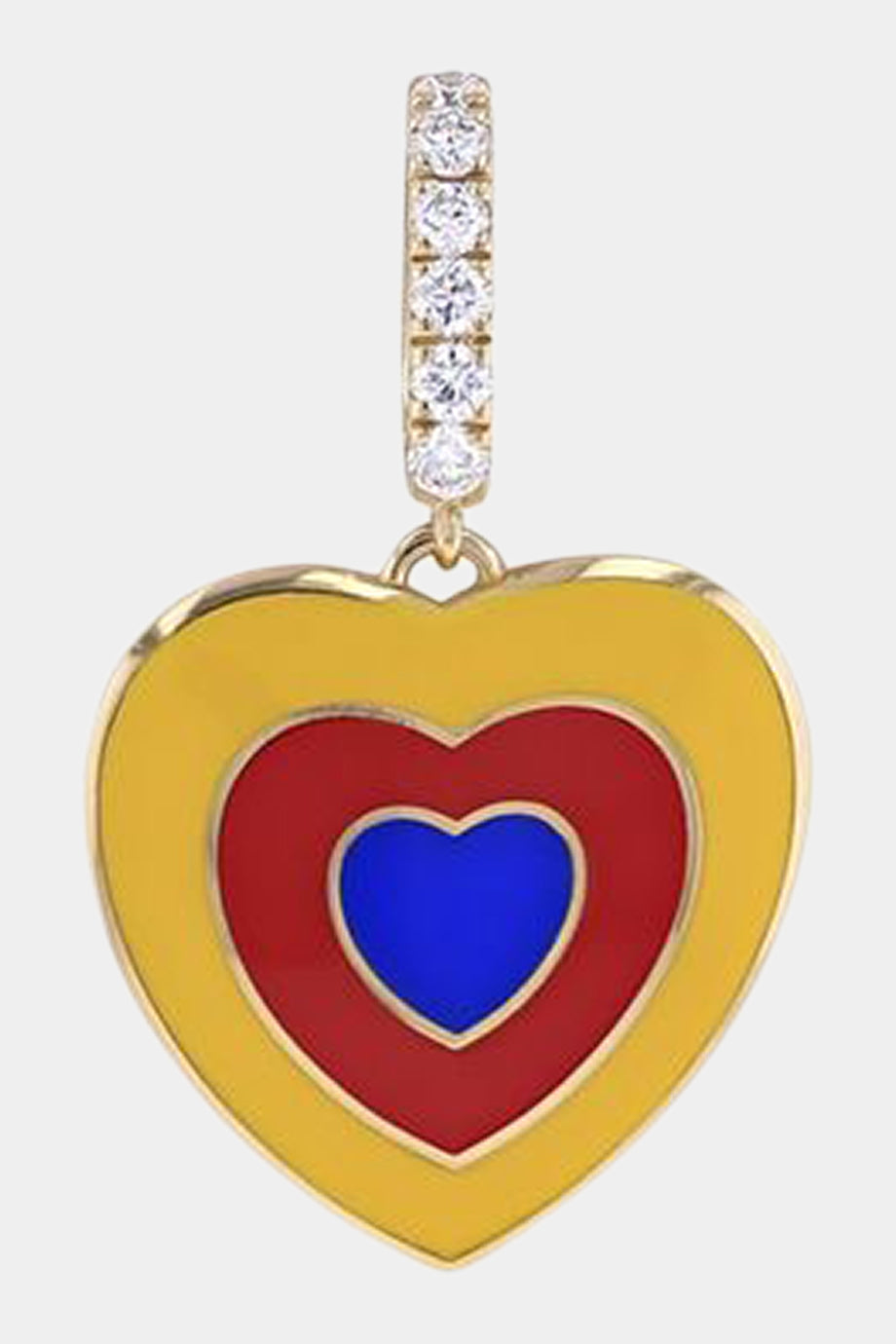 Wonder Hearts Clip On Yellow