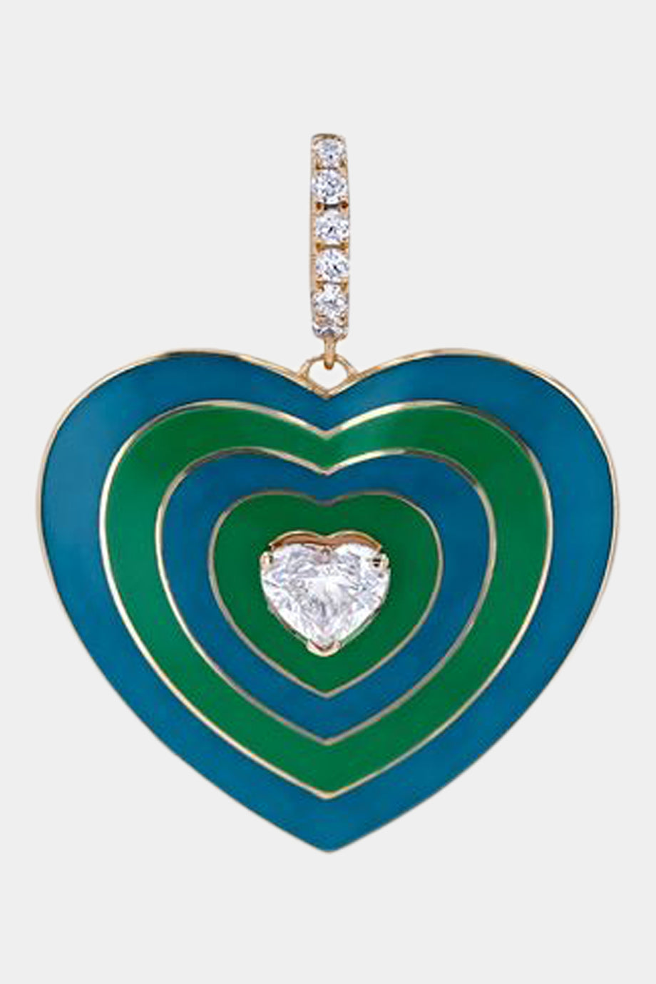 Wonder Heart Clip On Green