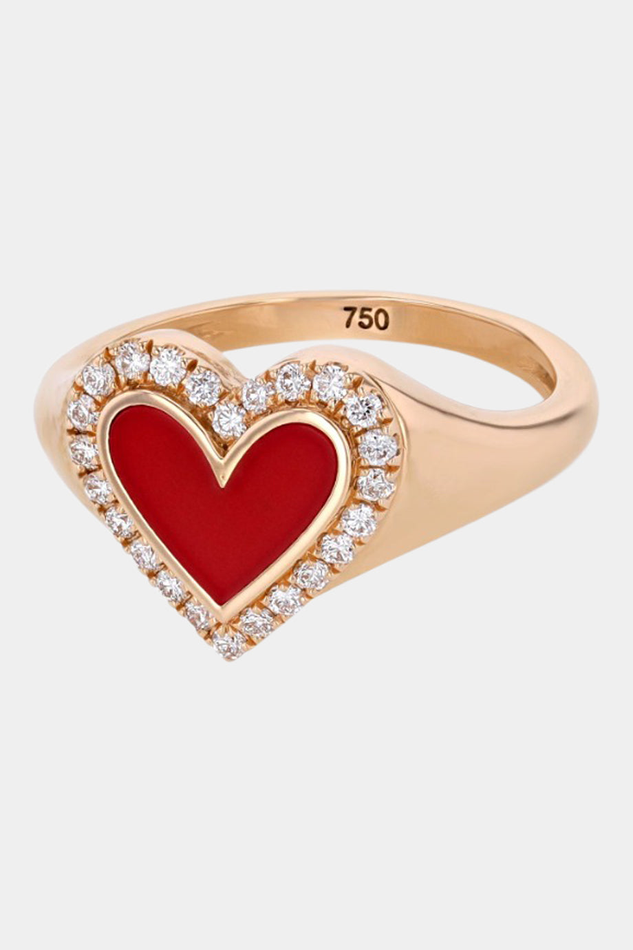 Crazy Heart Diamond Pinky