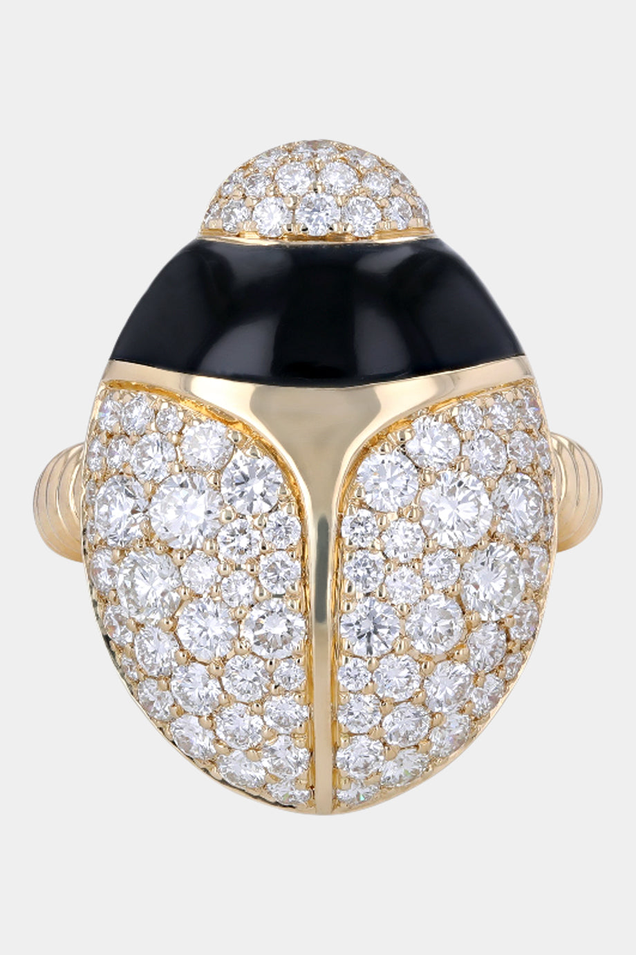 Black Scarab Ring