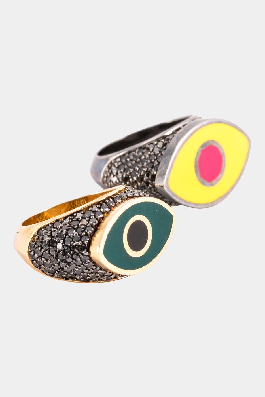 Crazy Eyes Pinky Rings
