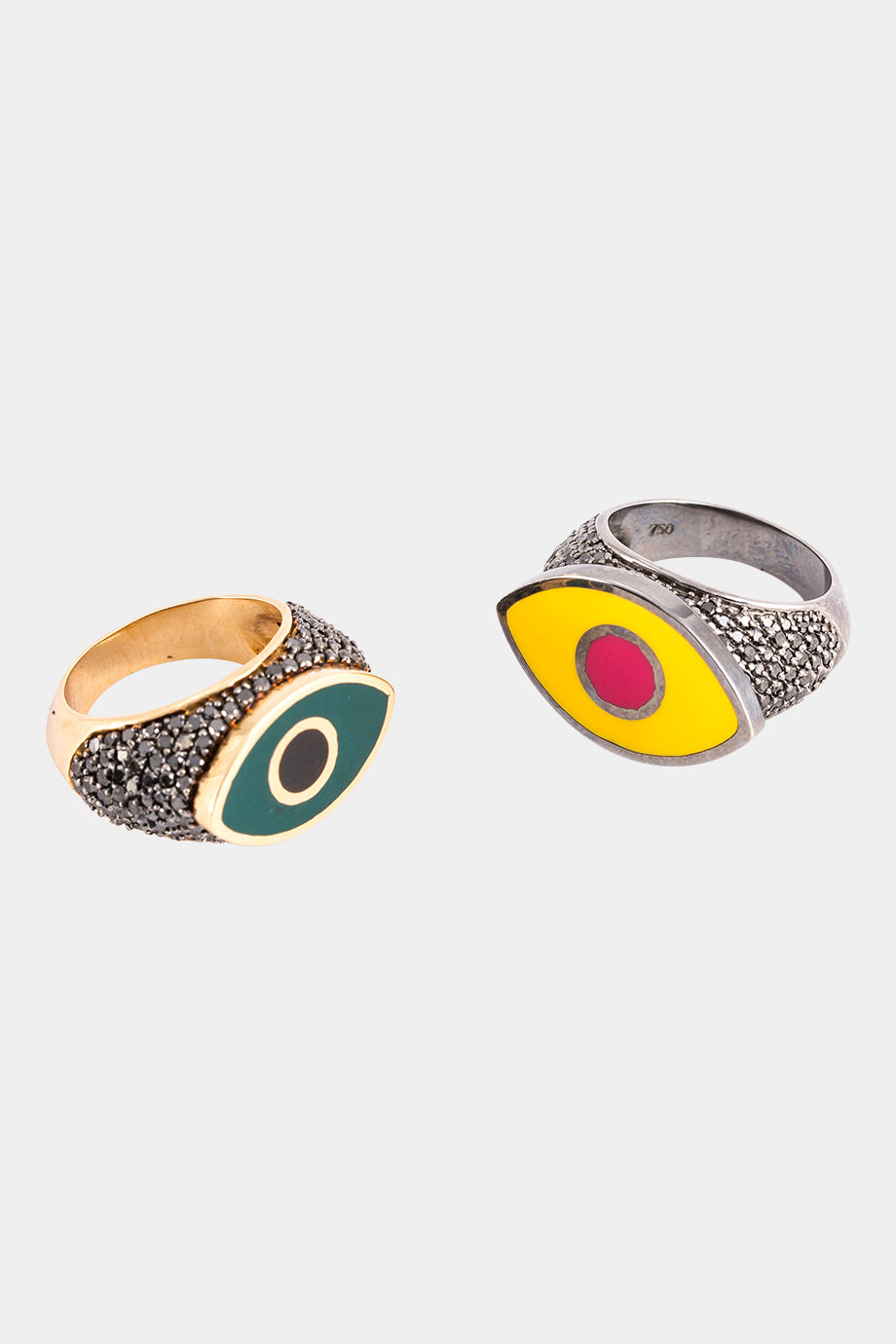 Crazy Eyes Pinky Rings