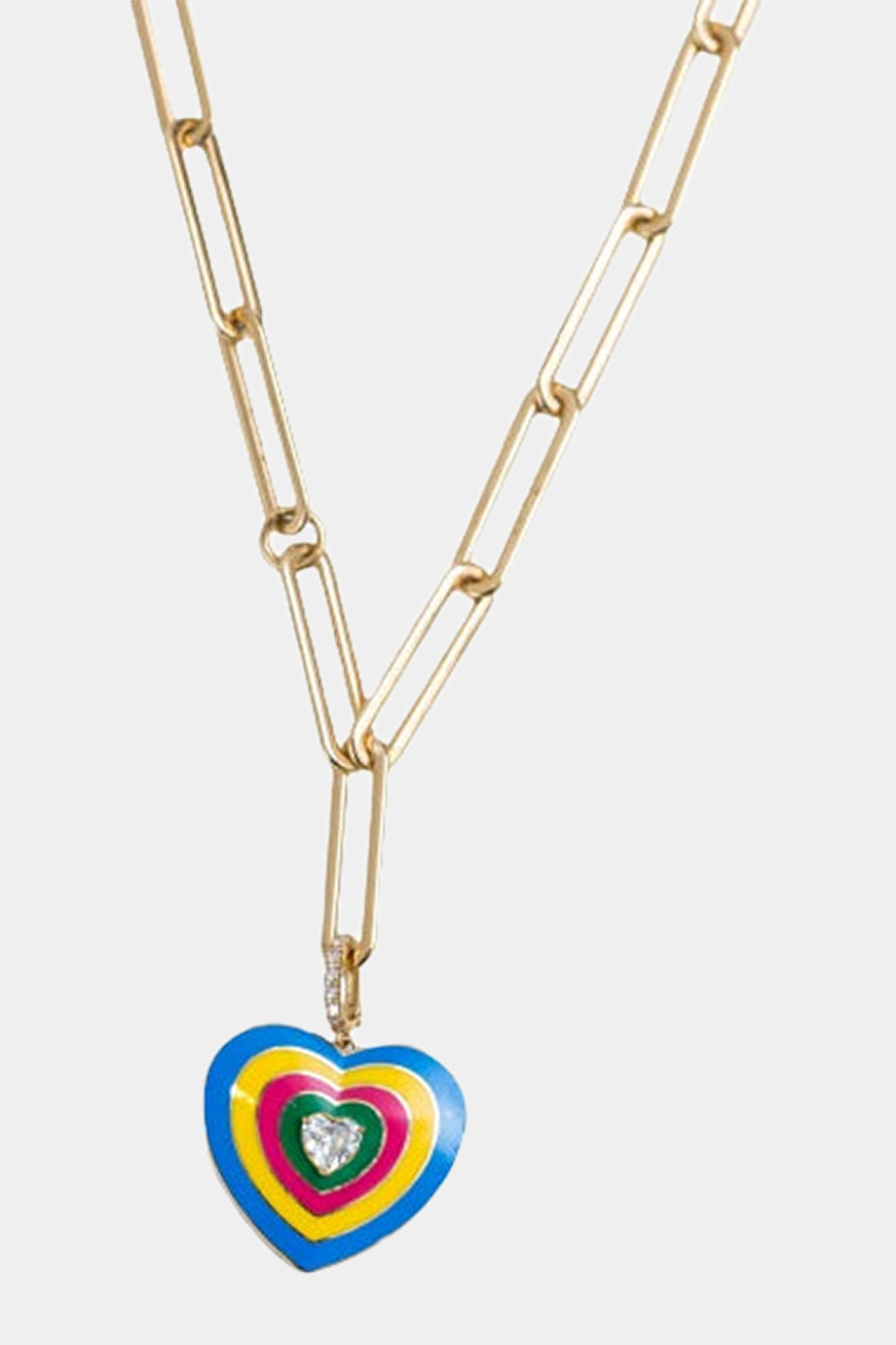 Wonder Heart Necklace Blue
