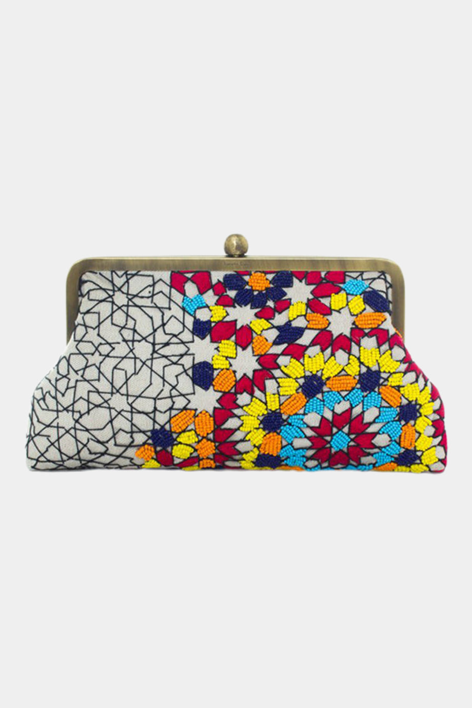 Arabesque Multicolour Clutch