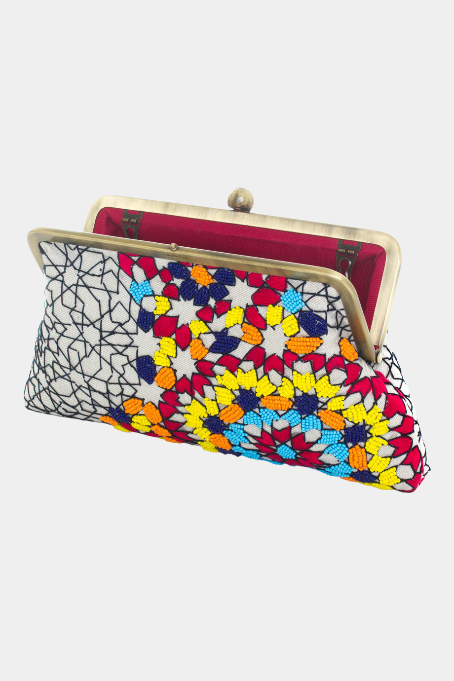 Arabesque Multicolour Clutch